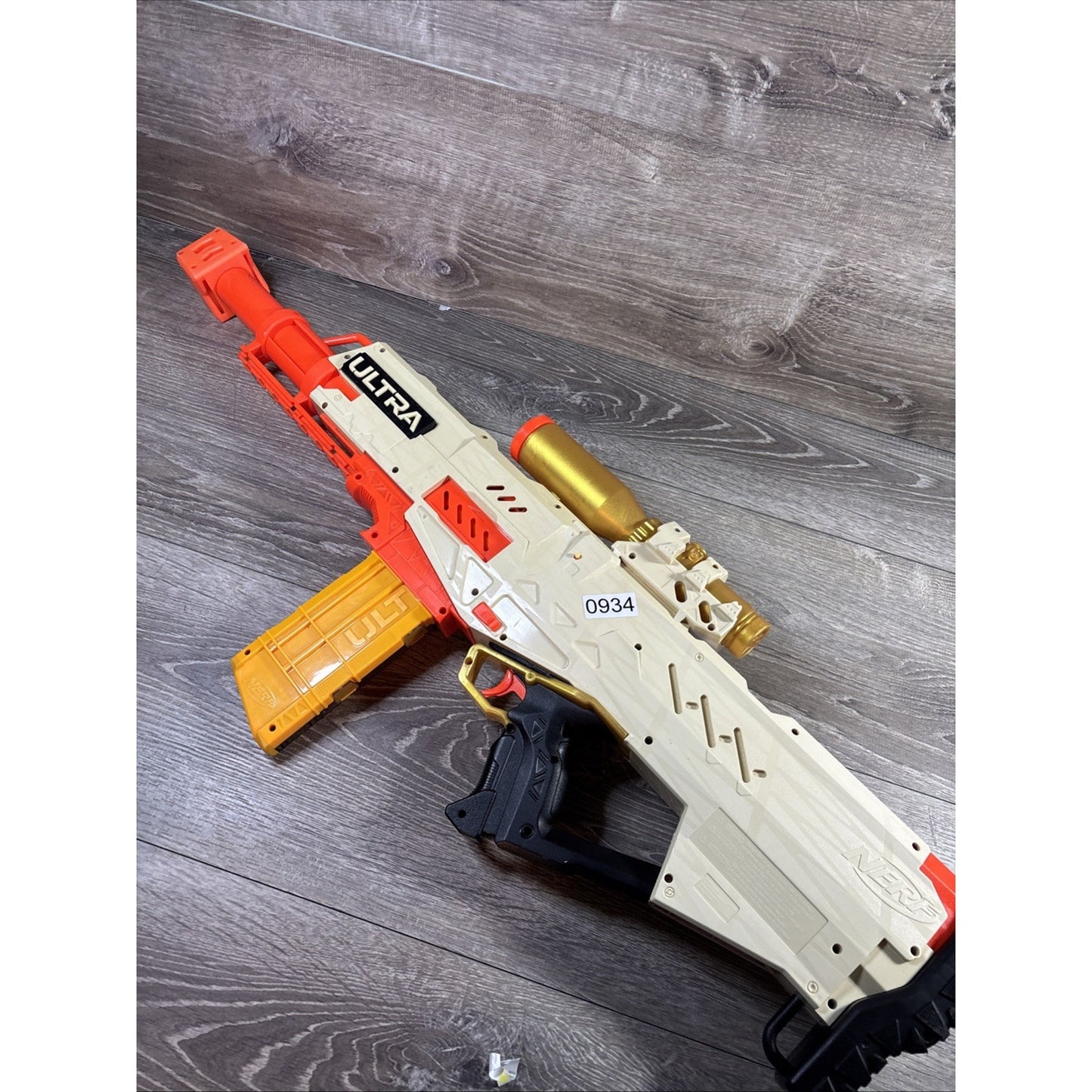 NERF Ultra Pharaoh Dart Blaster White/Orange/Gold
