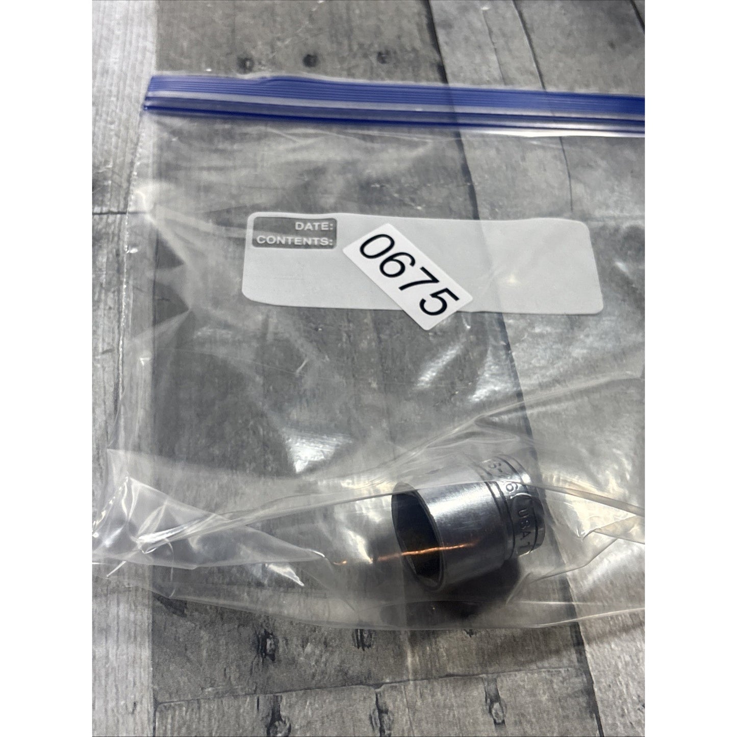 Snap On 3/8" Drive 13/16" 6PT SAE Chrome Socket FS261 - Vintage 1987