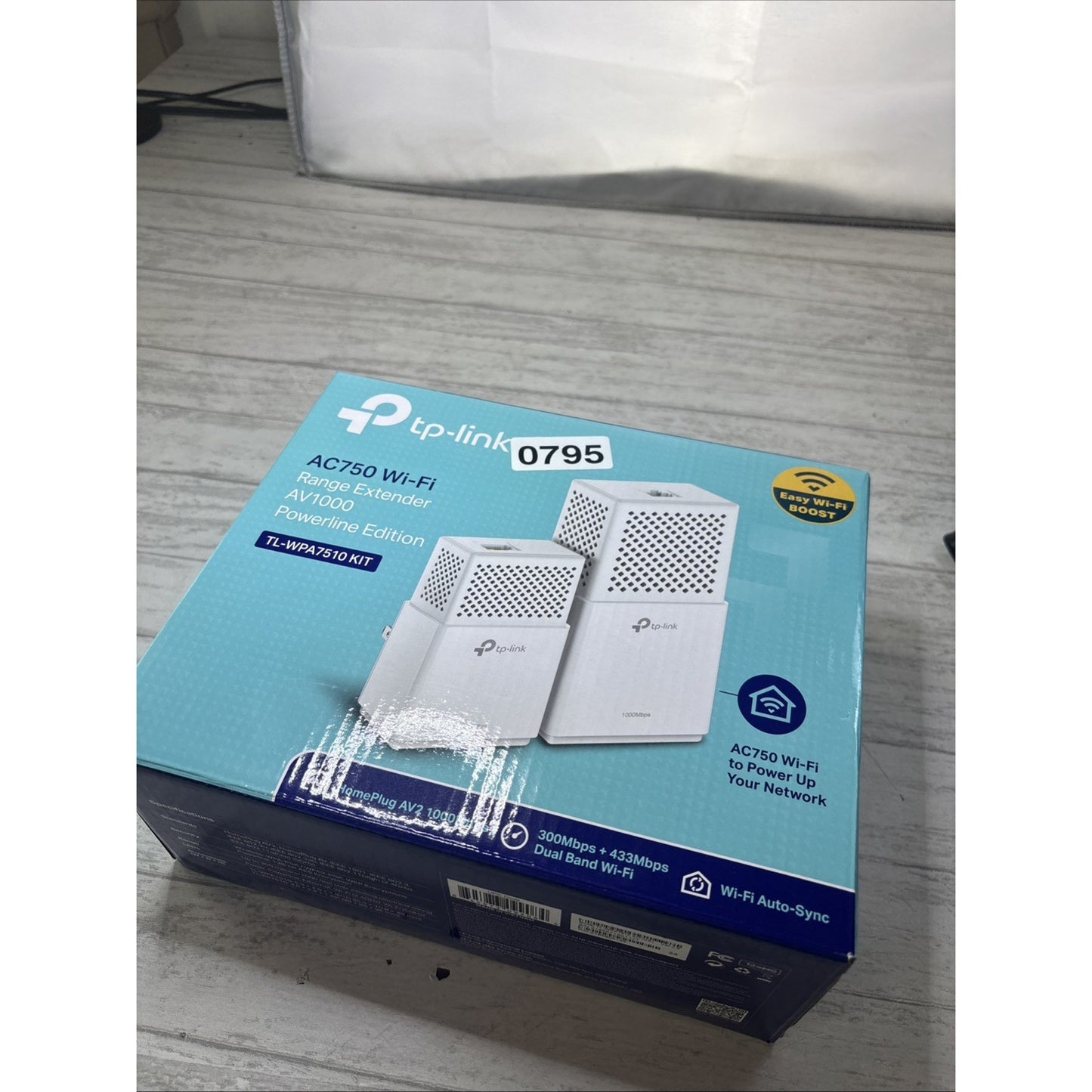 TP-Link TL-WPA7510 AC750 Dual-Band Wi-Fi Range Extender