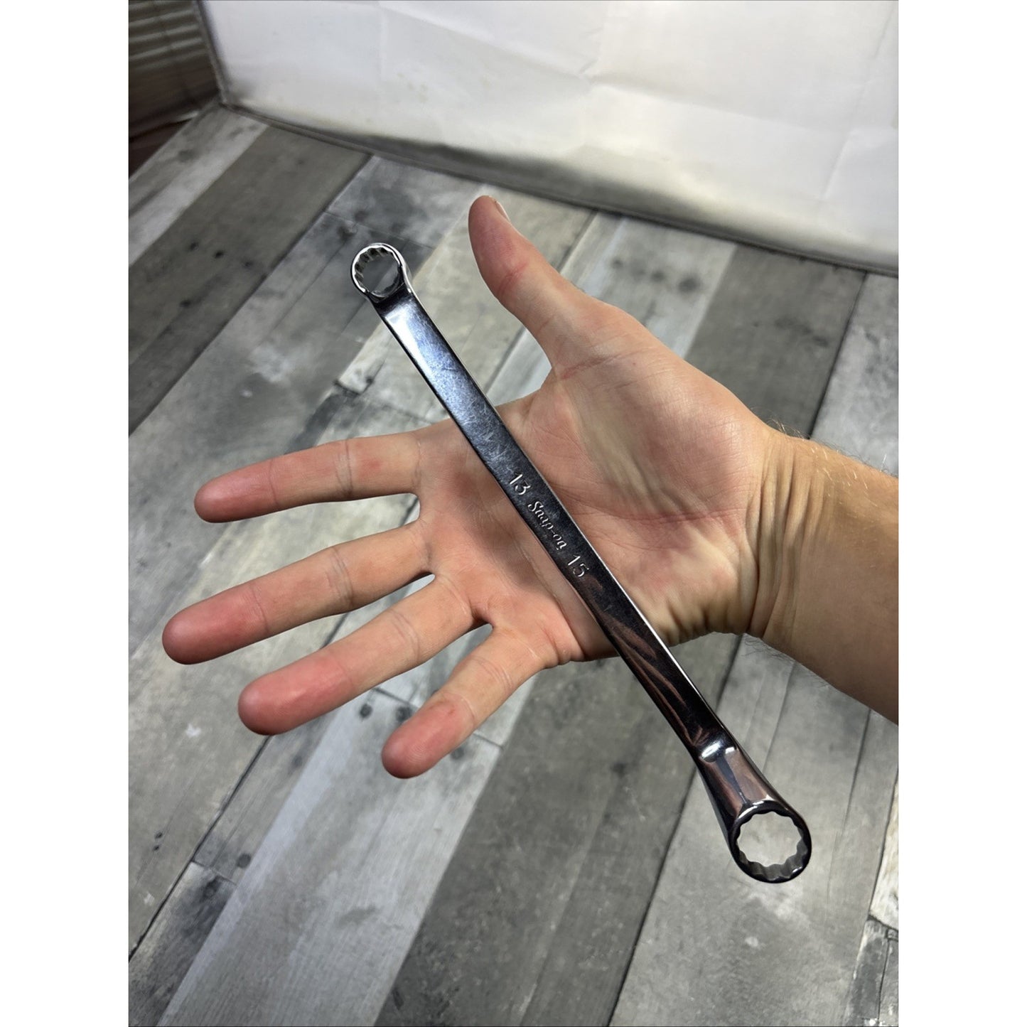 SNAP ON 13-15 MM 12-POINT METRIC 60° DEEP OFFSET BOX WRENCH XOM1315 (0602)