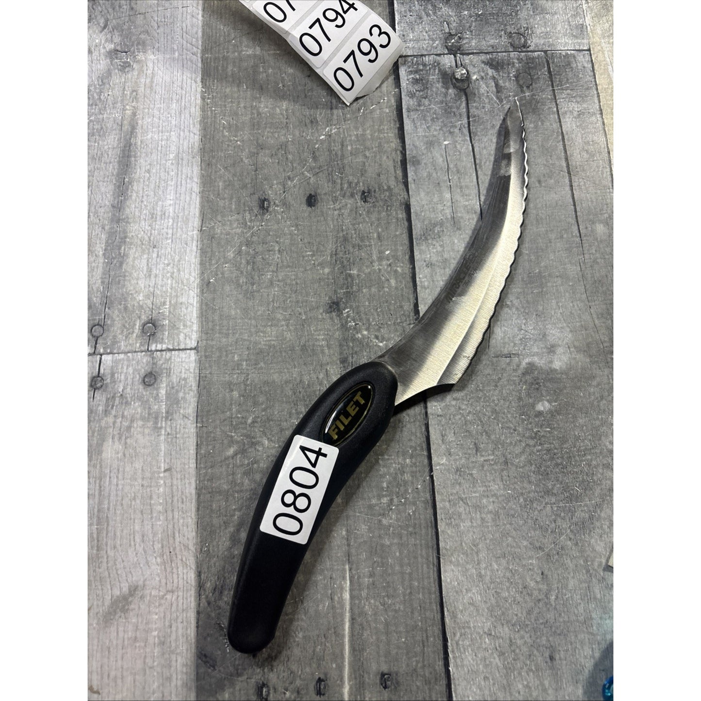 Miracle Blade III The Perfection Series Stainless Steel Filet Serrated Knife 6"
