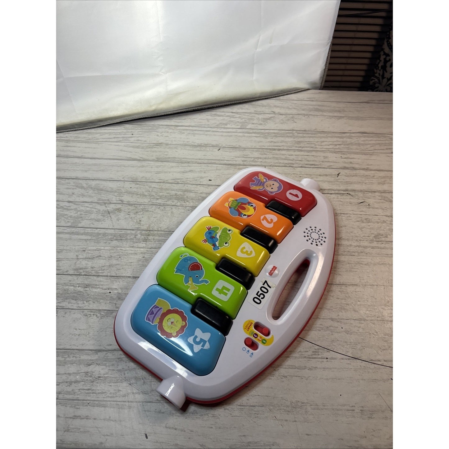 Fisher Price Deluxe Kick and Play Gym Replacement Piano Keyboard Music - Tested