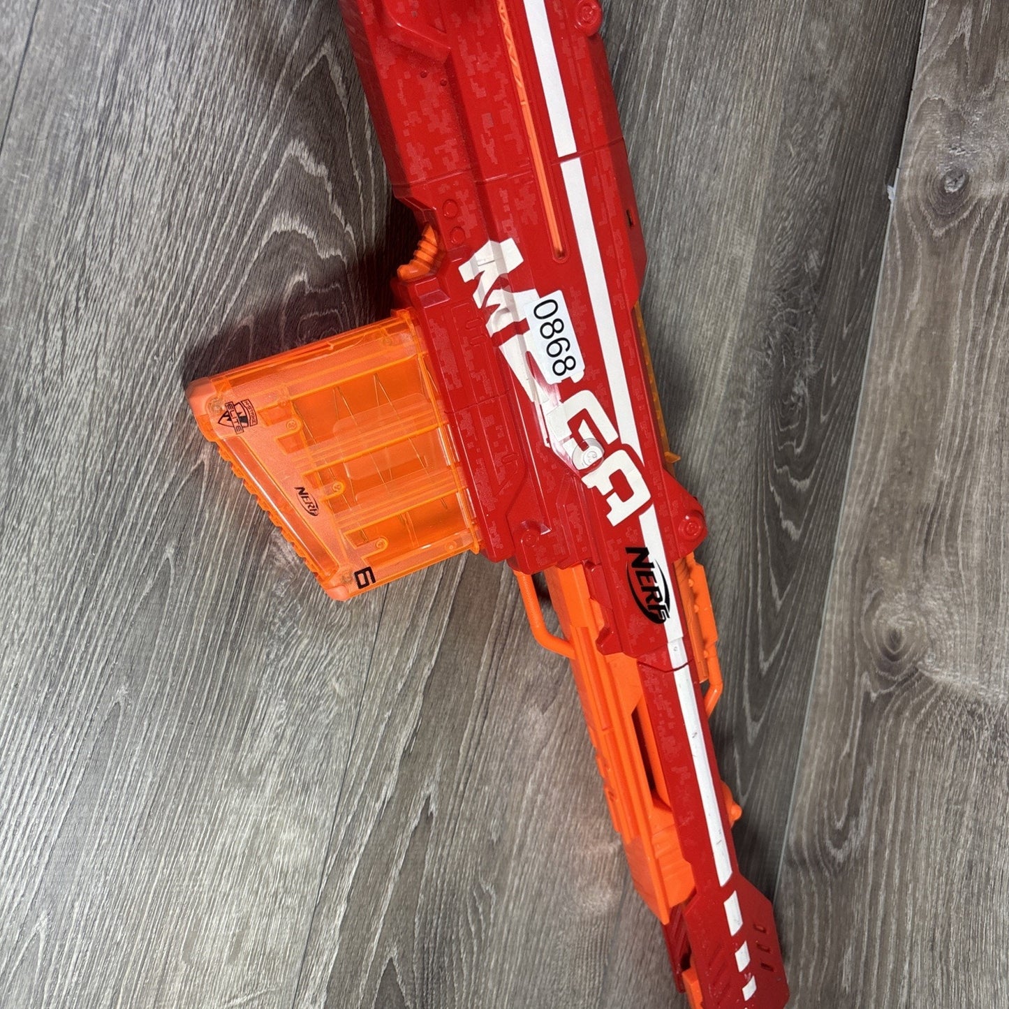 NERF Mega Centurion Dart Blaster W/ Magazine No Bipod