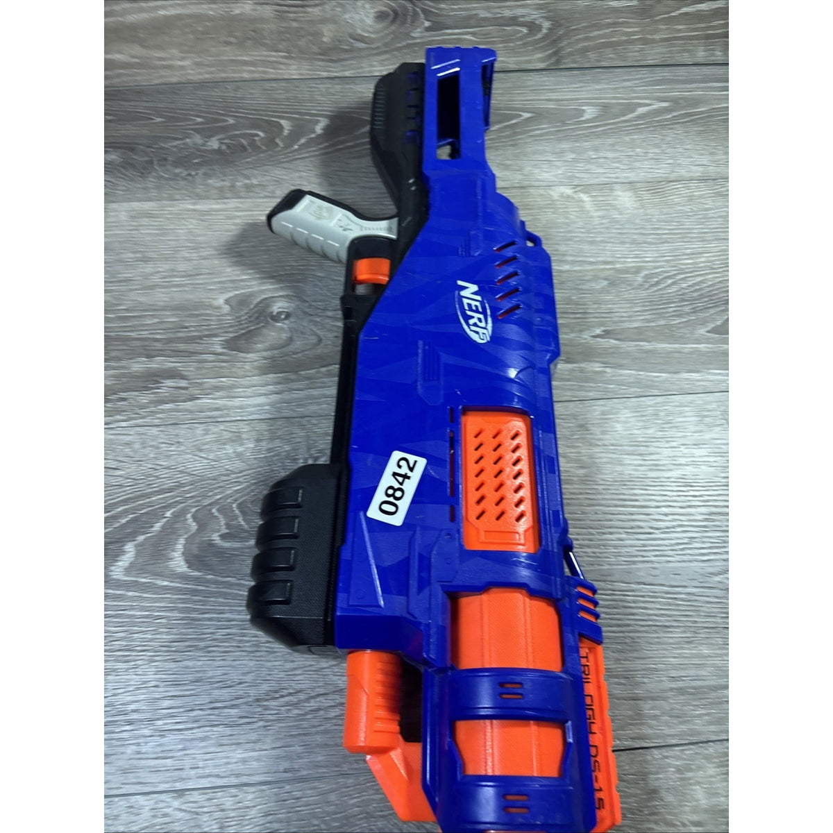 NERF N-Strike Elite Trilogy DS-15 Dart Blaster Blue/Orange 2015 MPN A0712