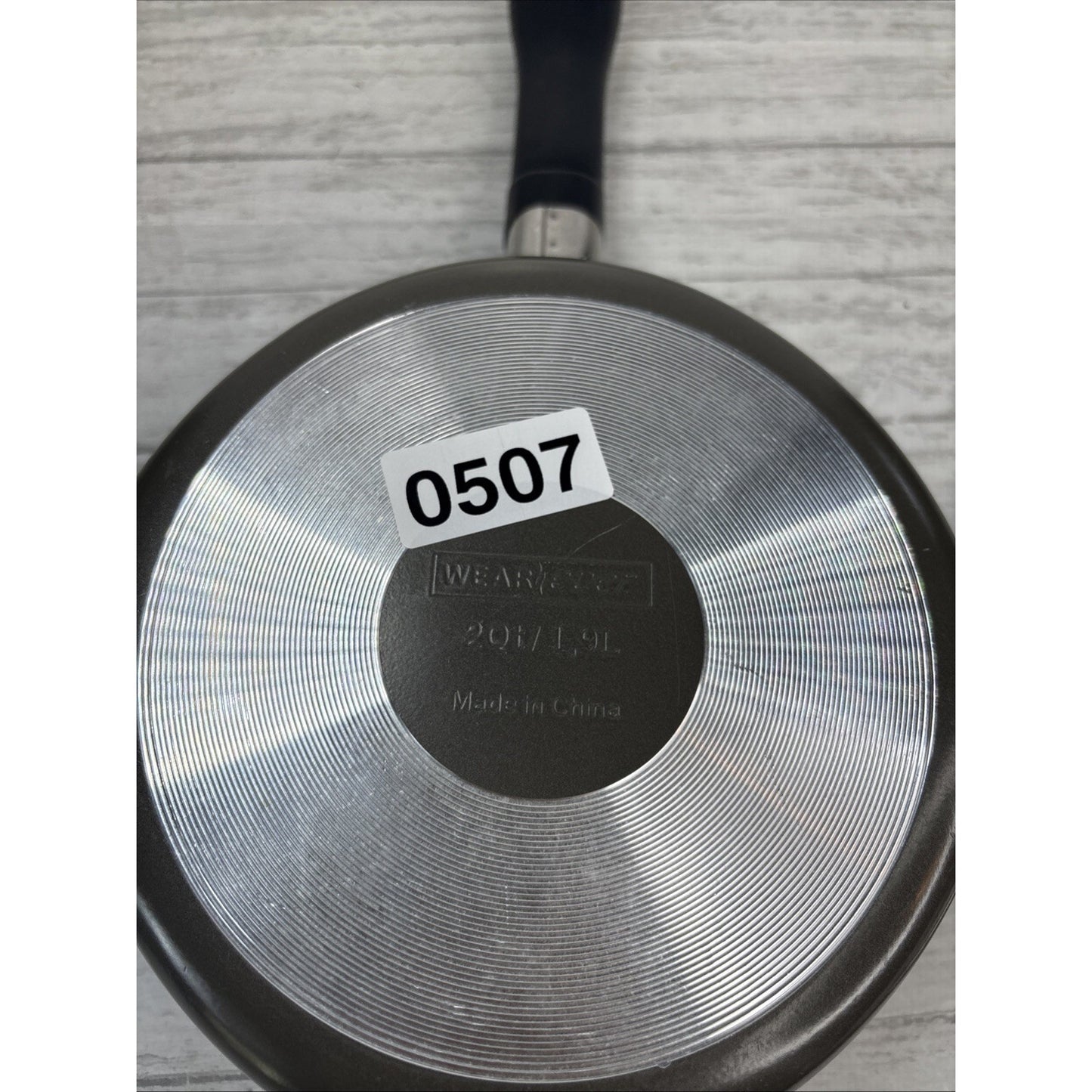Wear-Ever Air Fryer 2Qt Stockpot Aluminum Nonstick Dutch Oven Pan & Lid