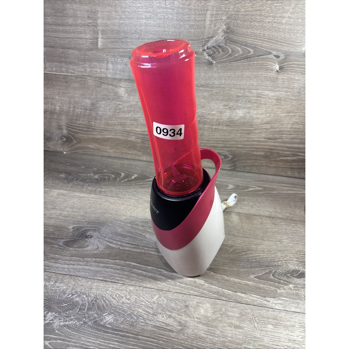 Oster MyBlend 250-Watt Personal Blender with Travel Sport Bottle Pink BLSTPB-WPK
