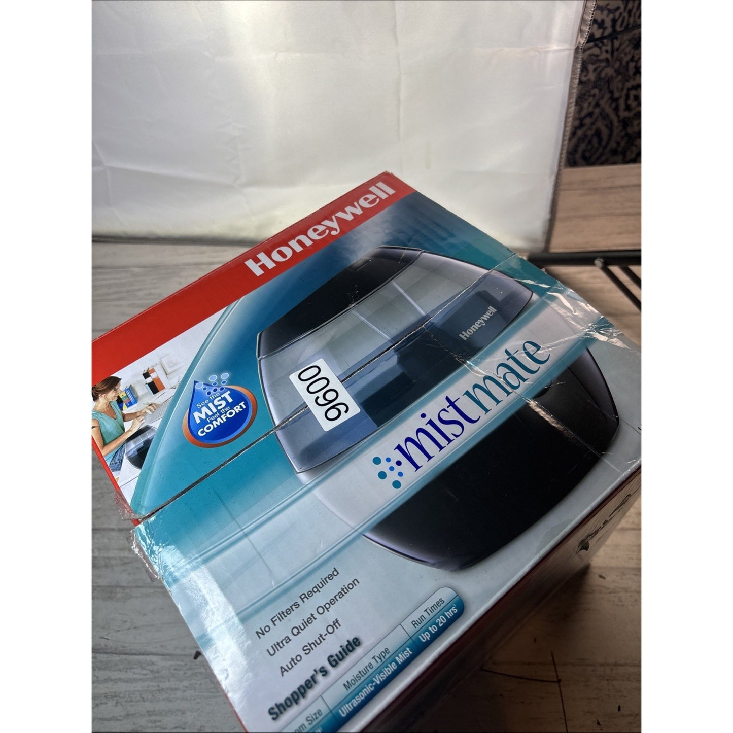 Honeywell MistMate Ultrasonic Cool Mist Humidifier HUL520B Black