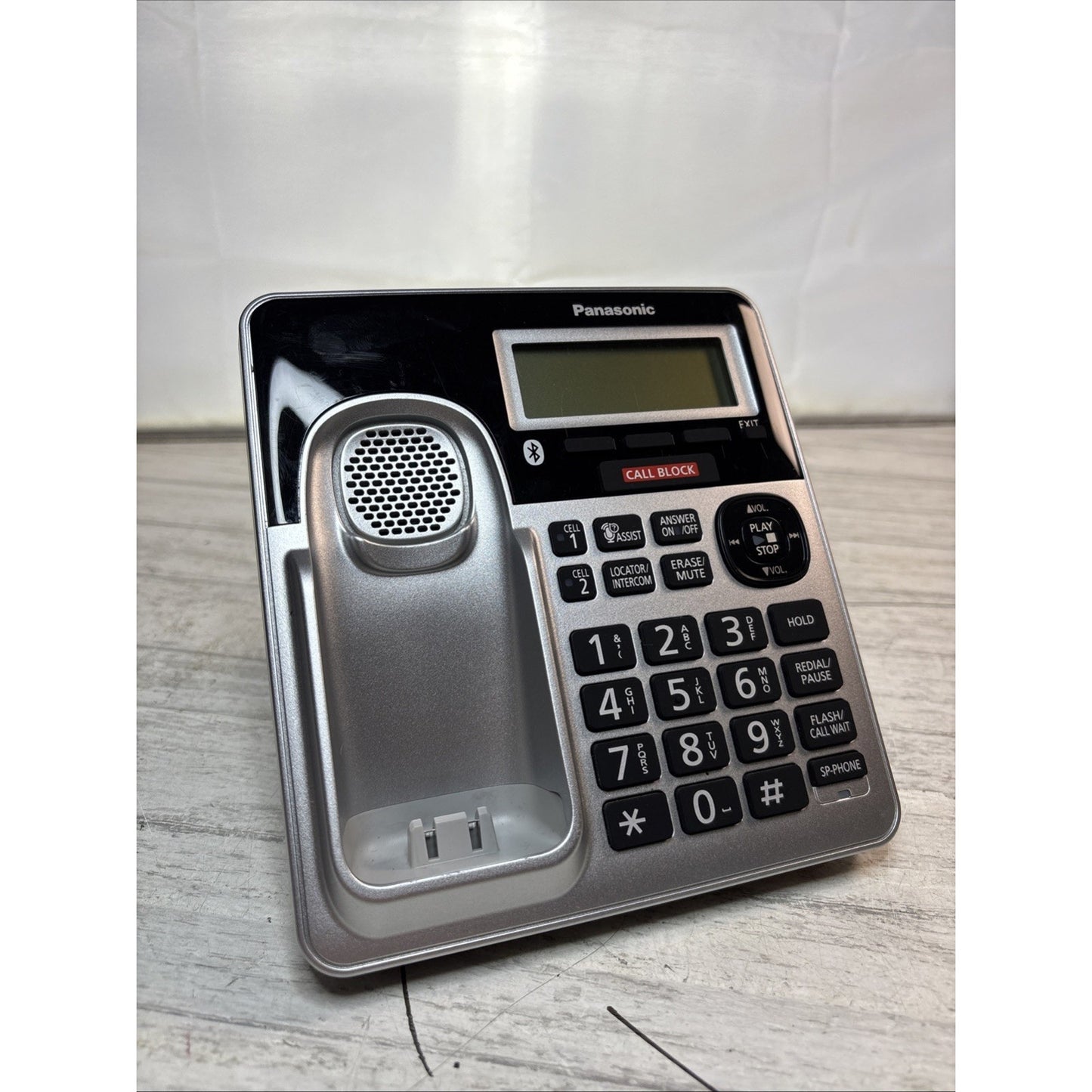 Panasonic KX-TGF970 Main Base Unit + 1 Phone Handset KX-TGFA97 Tested Working