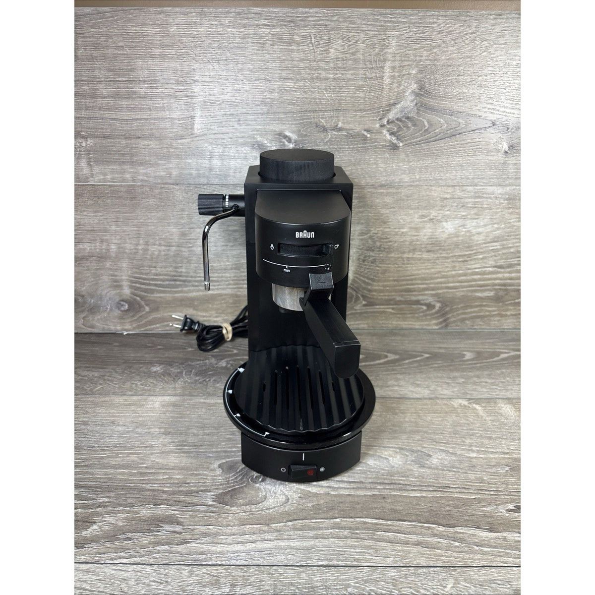 Braun Espresso /Cappuccino Machine 3057 Coffee Maker Retro Working Tested