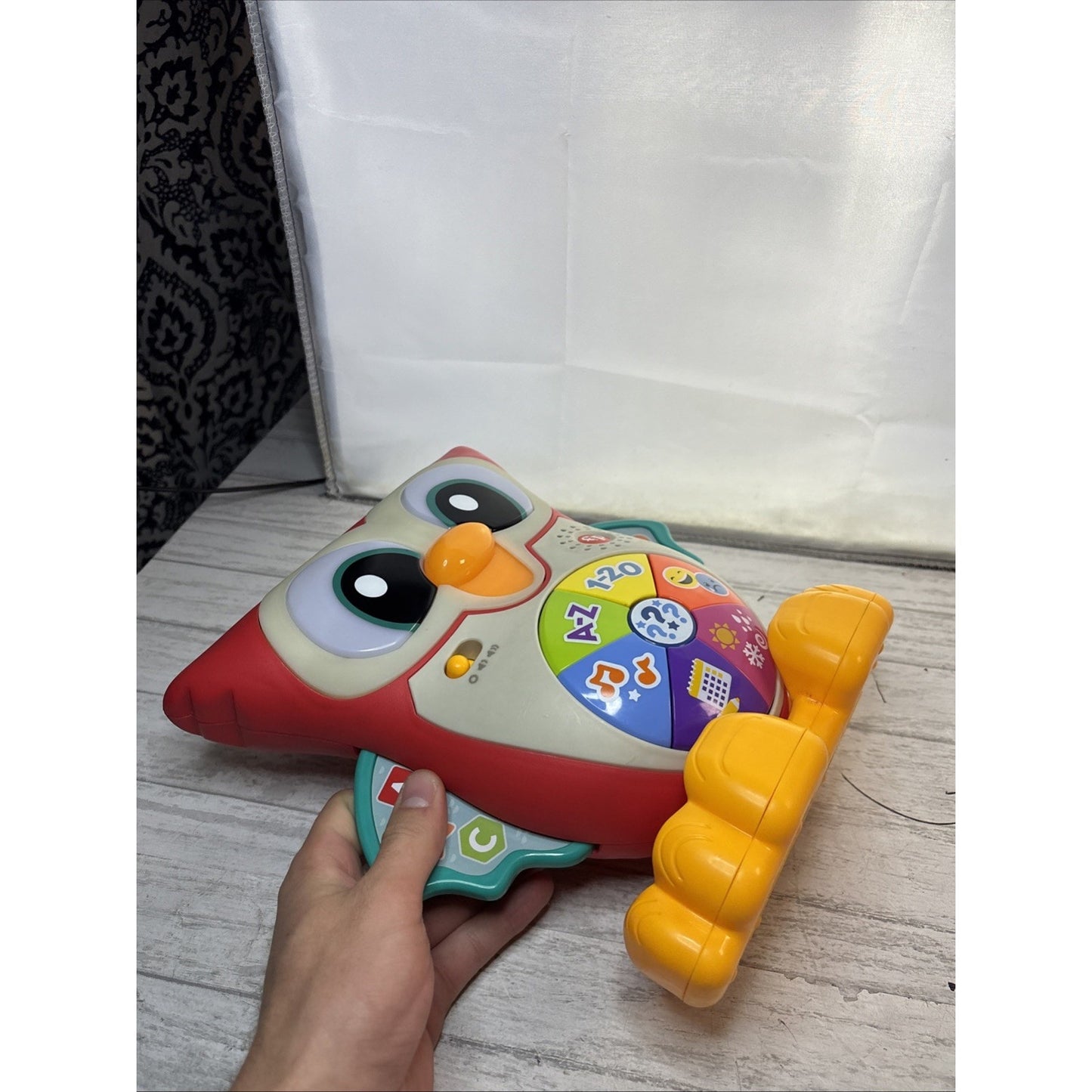 Fisher Price Linkimals Light Up and Learn OWL Interactive Musical Learning Toy