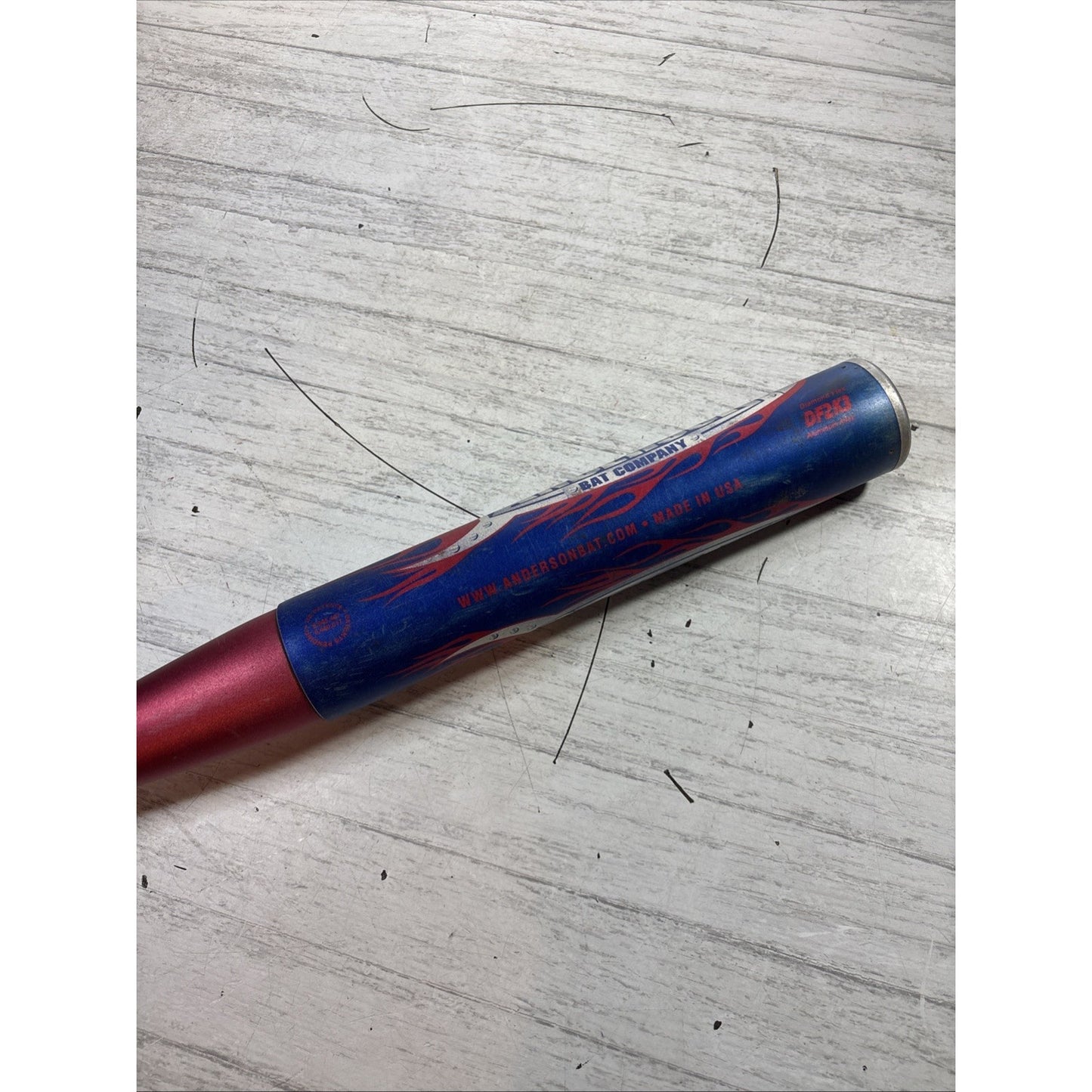 Anderson Rocket Tech Fastpitch Softball Bat DF2K3 30” (30 Inch) Red & Blue