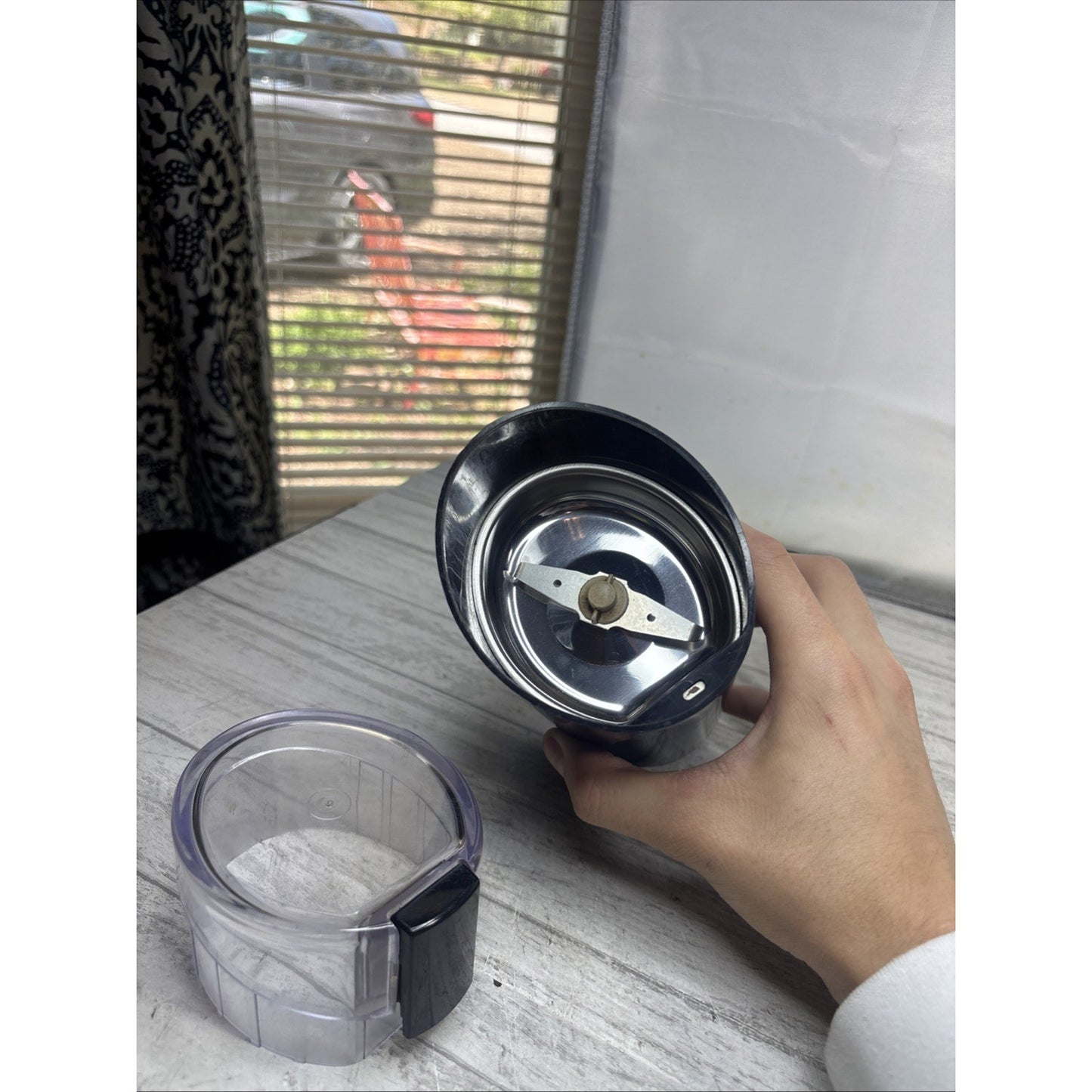 Krups Fast Touch Electric Coffee and Spice Grinder Type F203 Black 3 oz Works