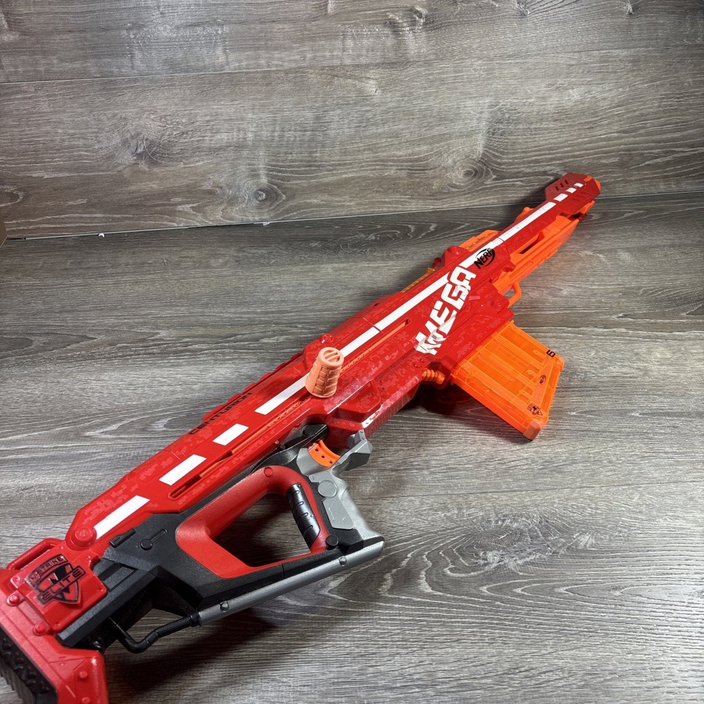 NERF Mega Centurion Dart Blaster W/ Magazine No Bipod