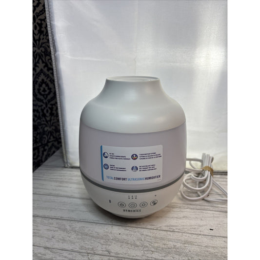 Homedics Cool Mist Total Comfort Ultrasonic Humidifier Model UHE-CM18