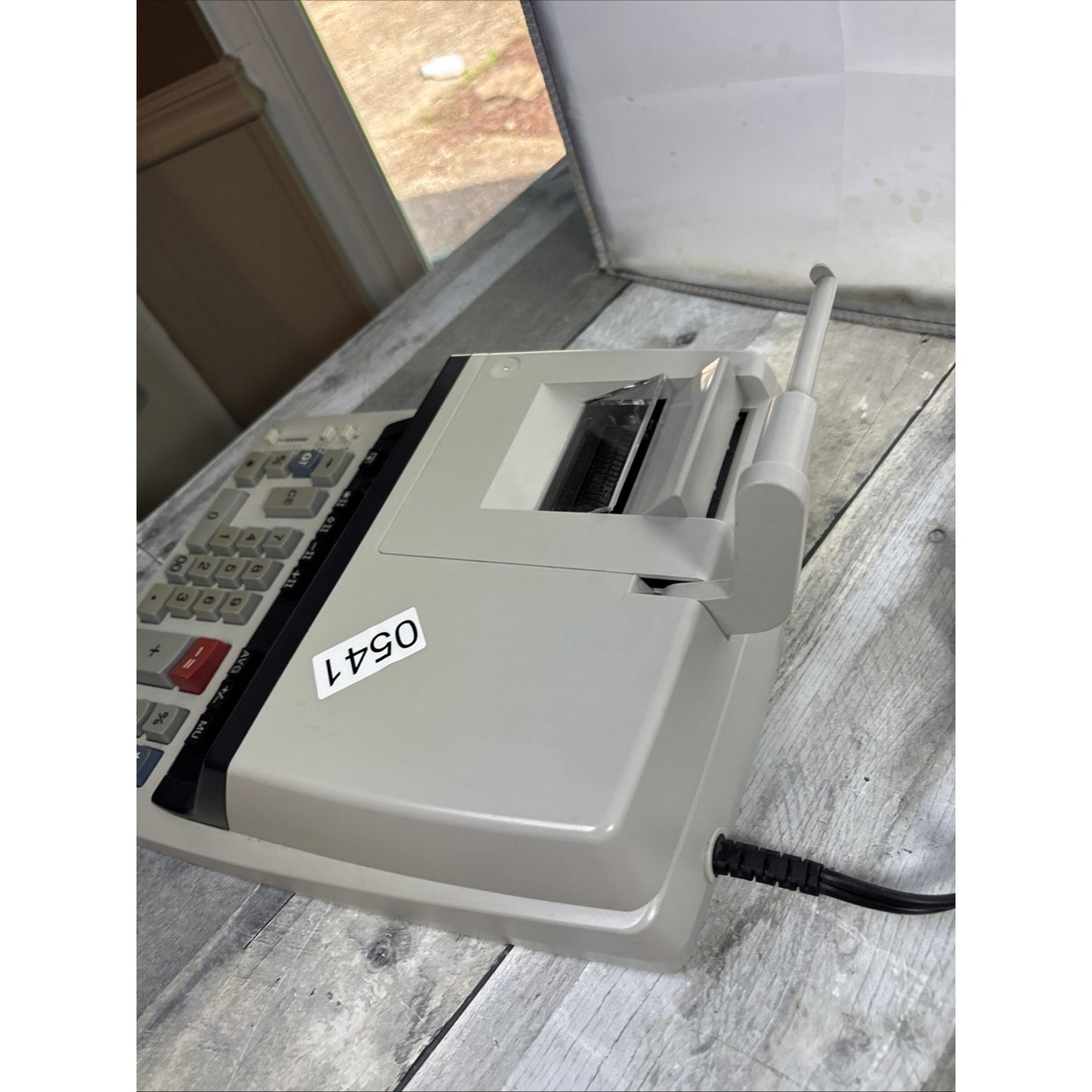 Sharp Compet QS-2760H Printing Calculator Desktop Adding Machine Tested