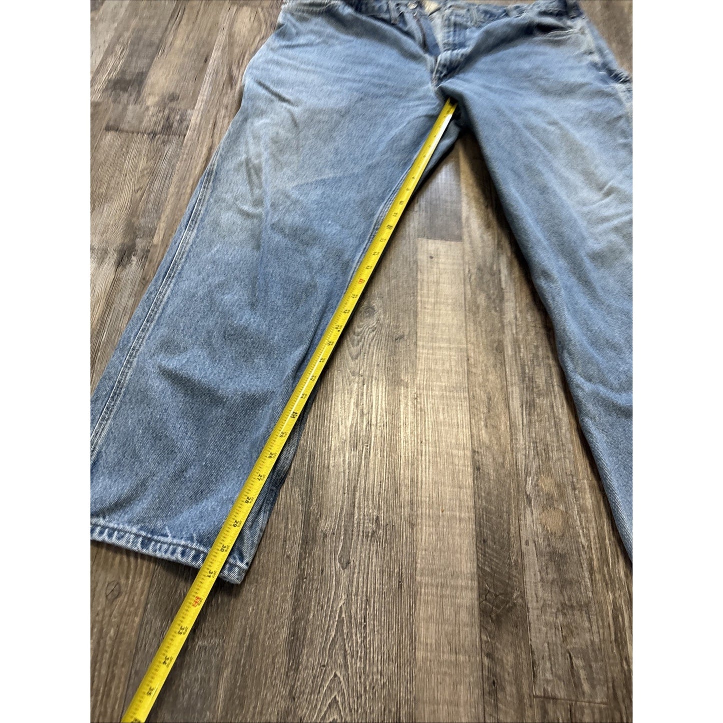 Carhartt Relaxed Fit Straight Leg Carpenter Jeans 44 X 32 B171 DST VTG