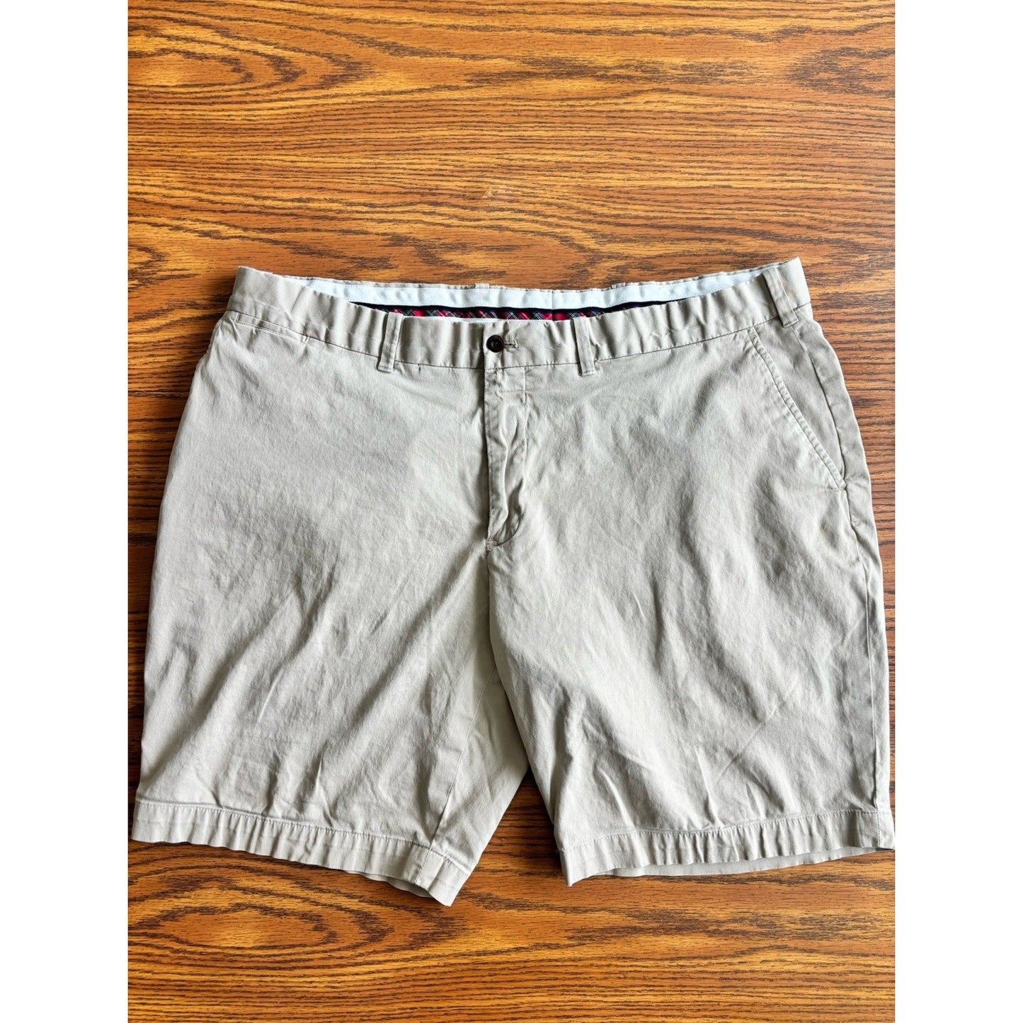 VINTAGE Polo Golf Ralph Lauren Fairway Short Khaki Chino Shield Mens 90s Sz 42