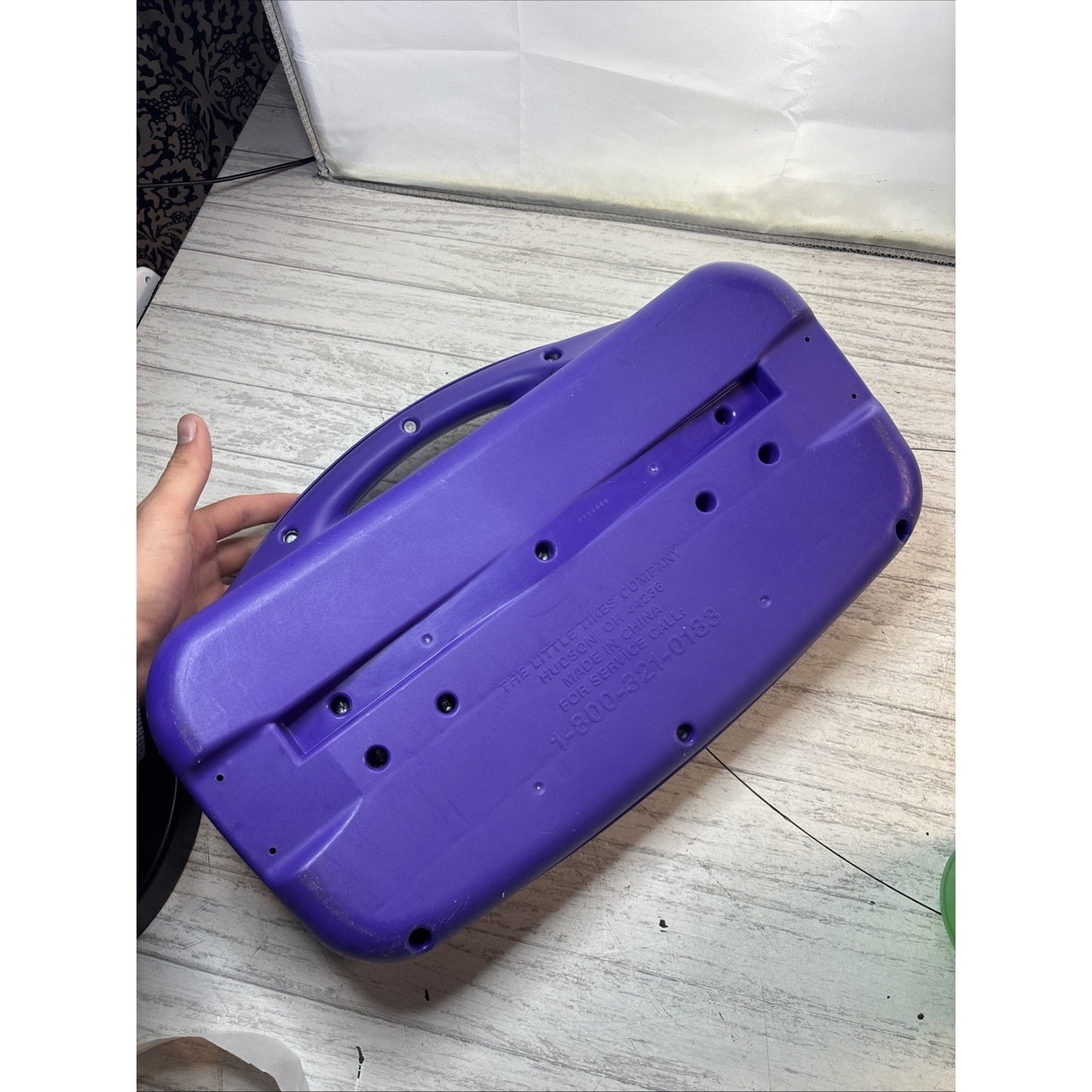 LITTLE TIKES Purple Musical Xylophone Piano Keyboard VERY CLEAN - Tested Works