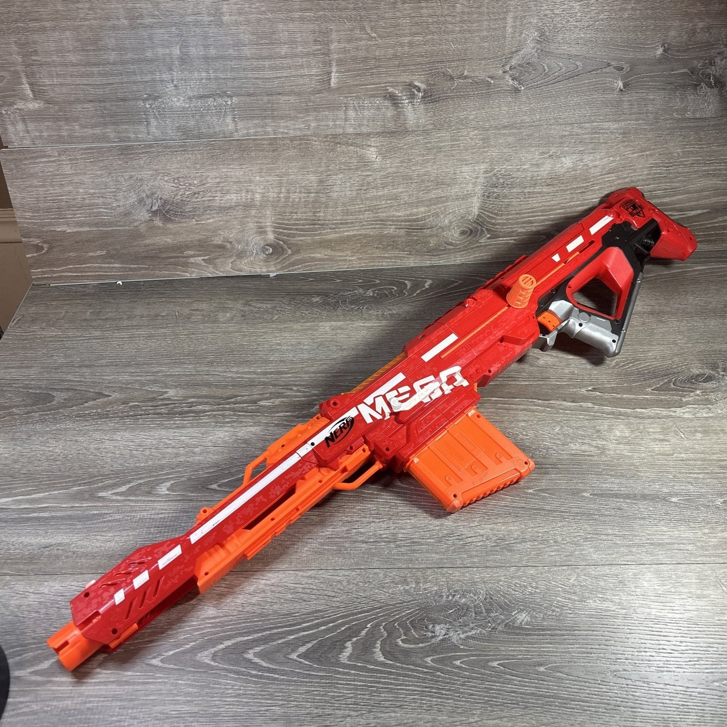 NERF Mega Centurion Dart Blaster W/ Magazine No Bipod