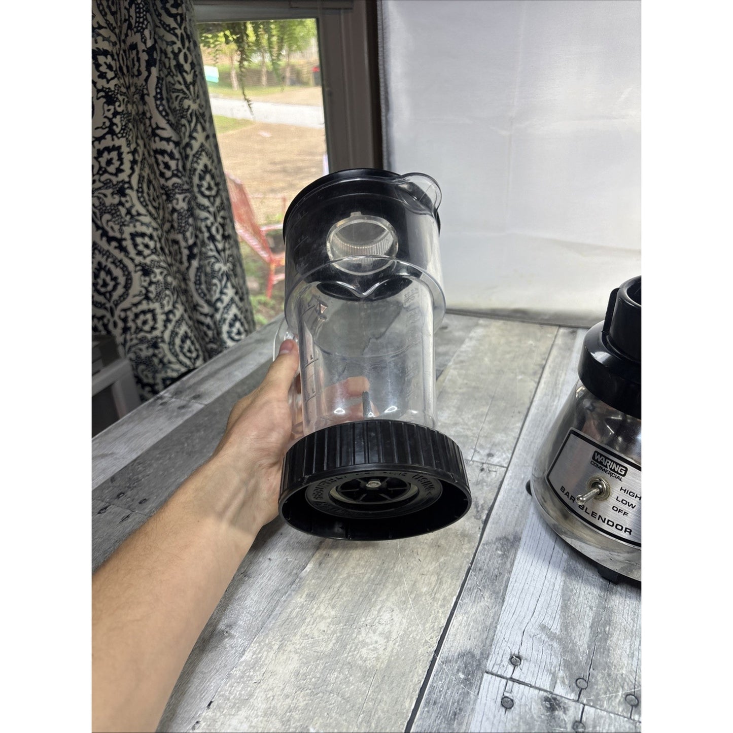 Waring Commercial Blender Model 36BL83 Glass Pitcher 2 Speed Chrome 40oz VIDEO