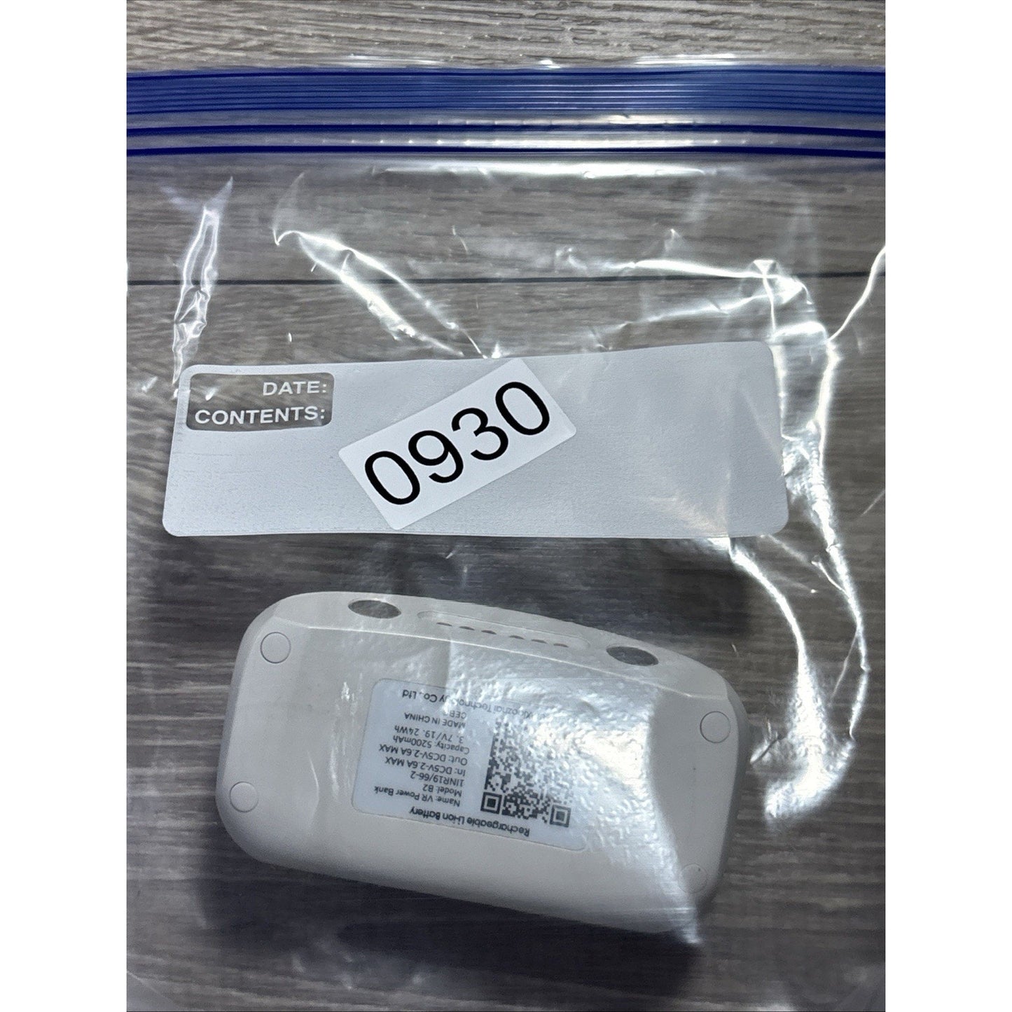 BOBOVR VR Power Bank Rechargeable Battery White B2 5200mAh