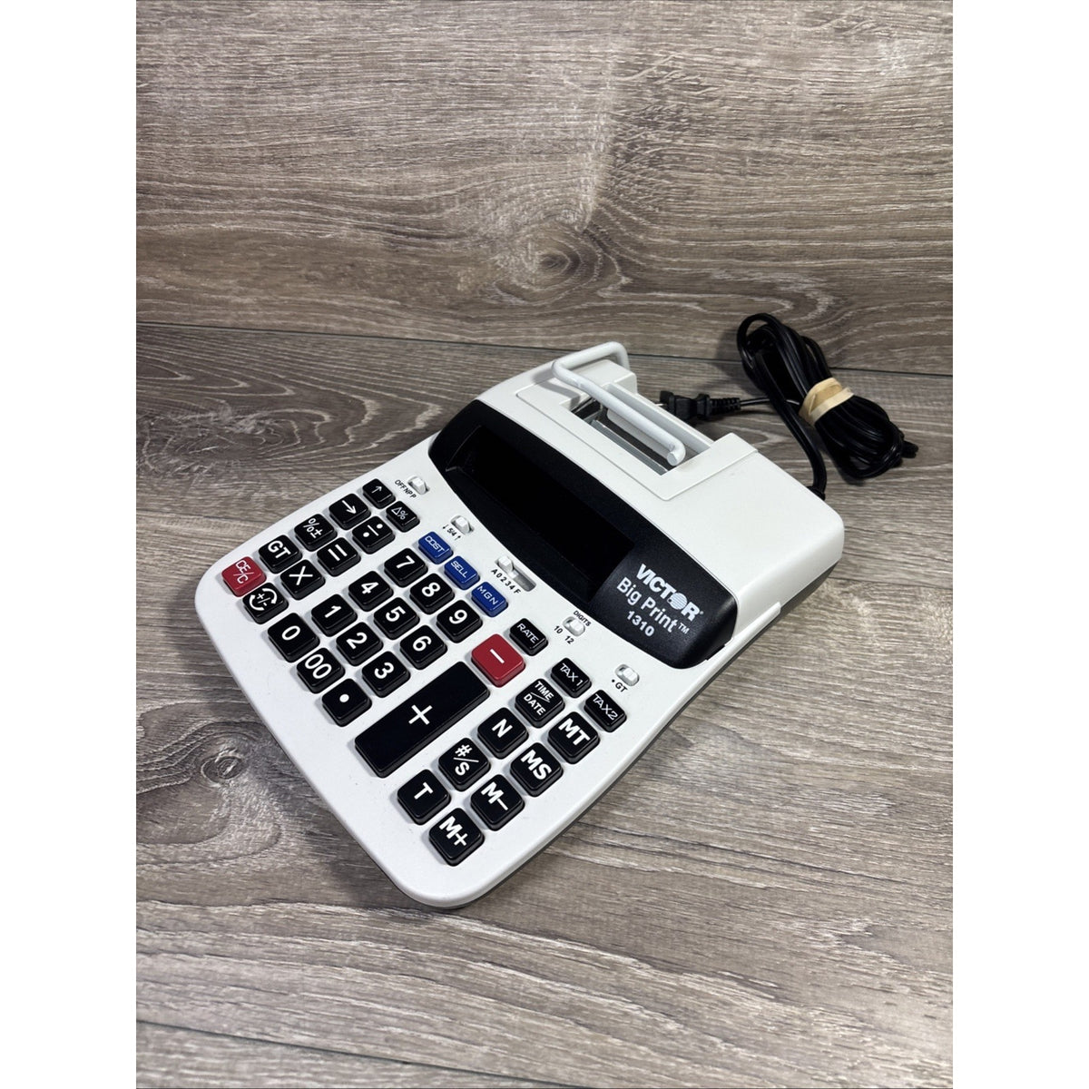 VICTOR 1310 Big Print Commercial Thermal Printing Calculator - White