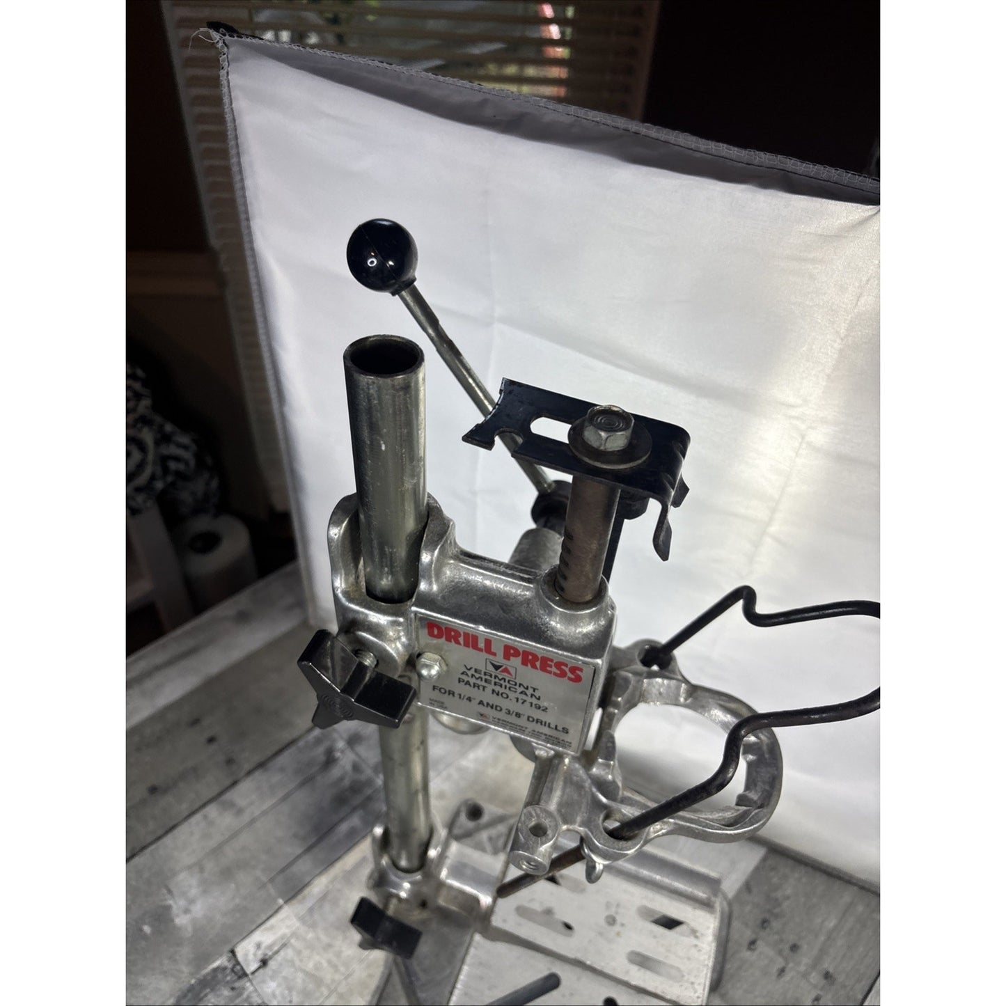 Vermont American #17192 for 1/4" and 3/8" Drills - Drill Press Stand