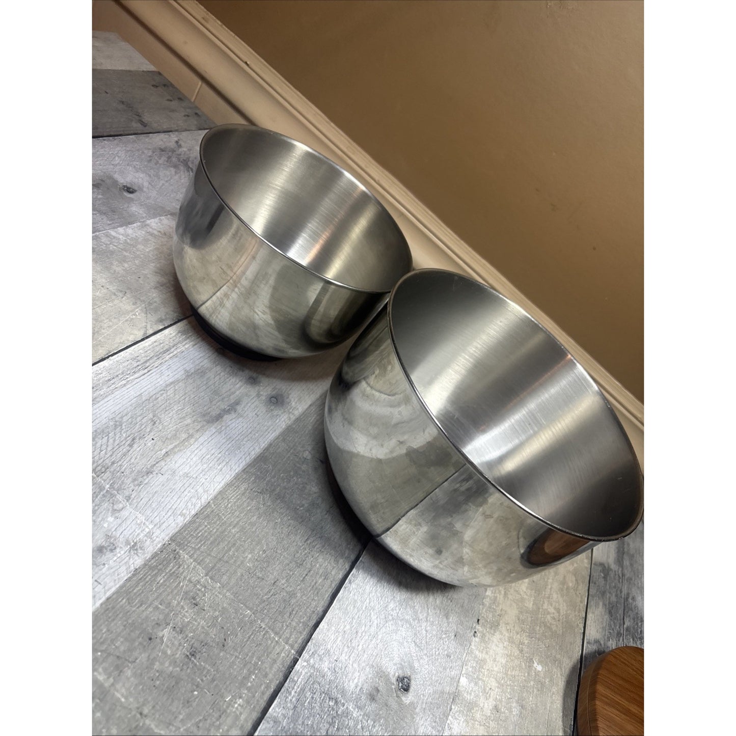 Sunbeam Mixmaster Heritage Series 2346 2350 2353 2354 Stainless Mixing Bowl Set