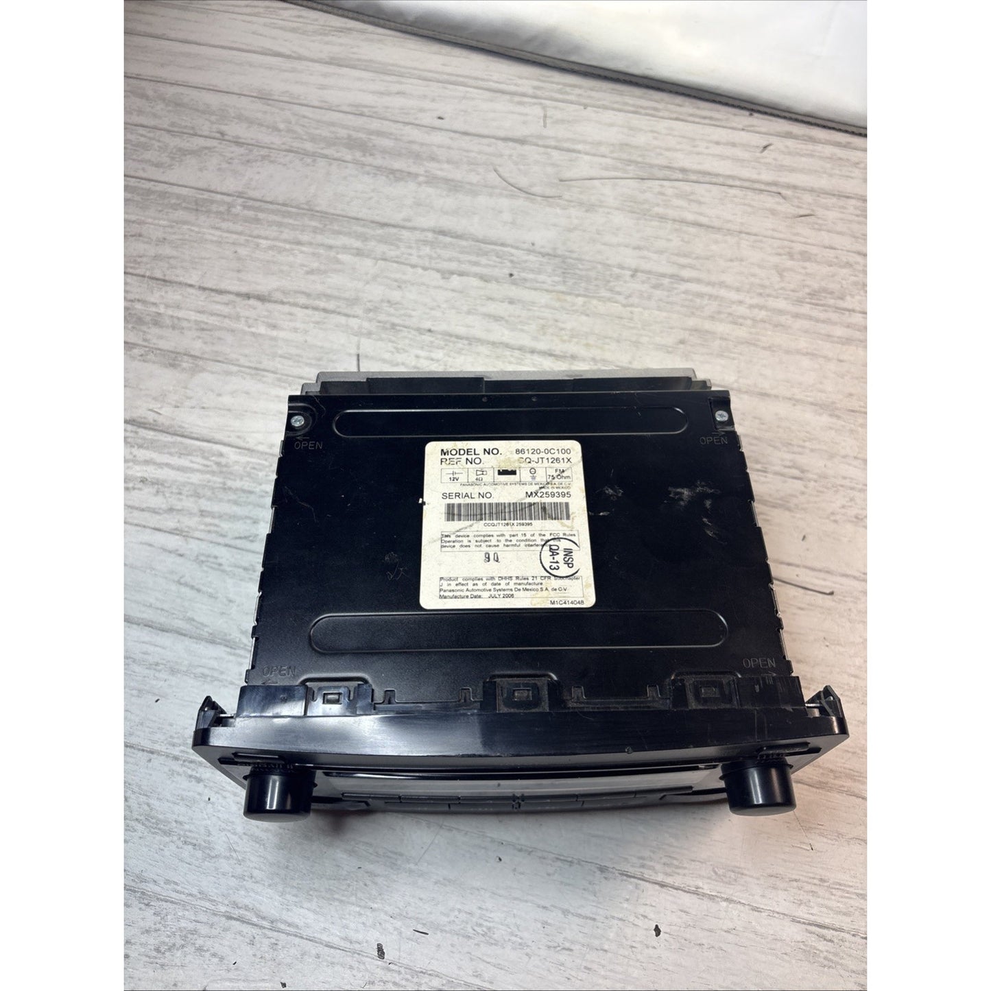 Toyota Sequoia Radio Stereo 2003-2007