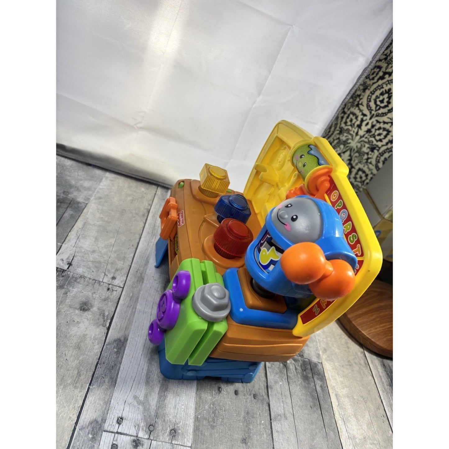 Fisher Price Laugh & Learn Learning Workbench Musical Tool Bench Toddler Toy