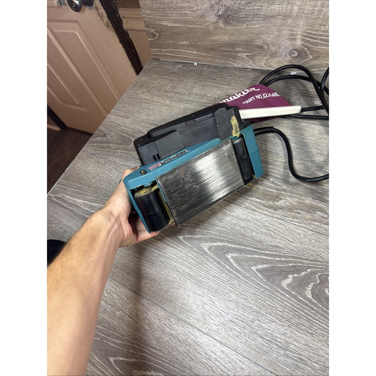 Makita 9910 Corded Electric Belt Sander 3"x18" W/Dust Bag