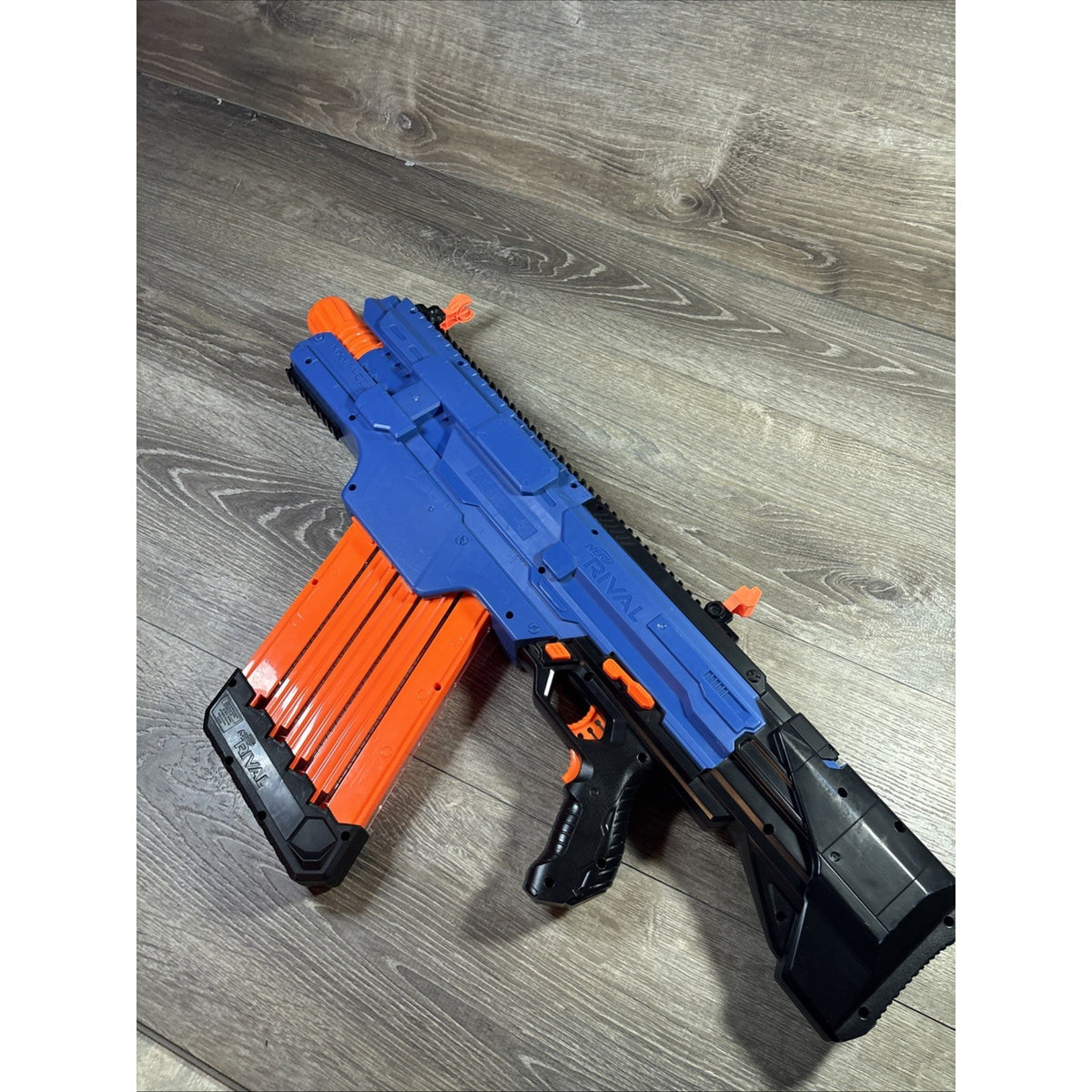 Nerf Blue Rival Electric Gun Blaster Khaos MXVI-4000 W/ Magazine
