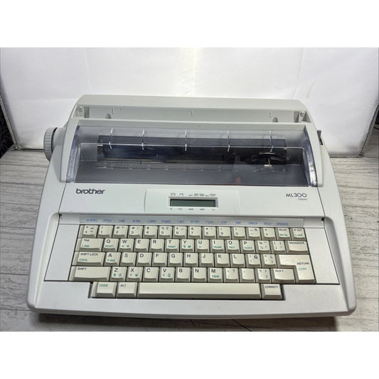 Brother ML-300 Electronic Dictionary Typewriter~Tested and Working