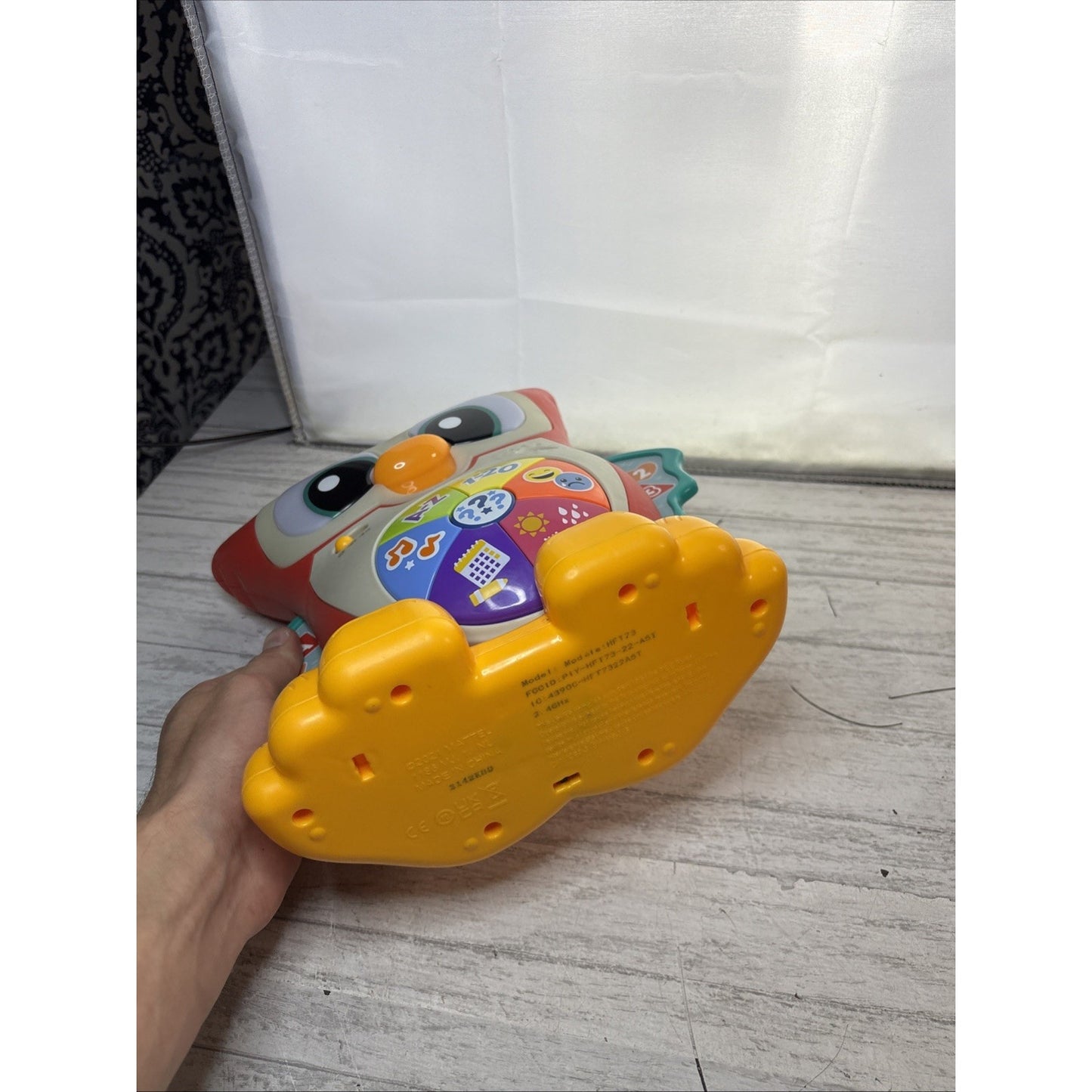 Fisher Price Linkimals Light Up and Learn OWL Interactive Musical Learning Toy