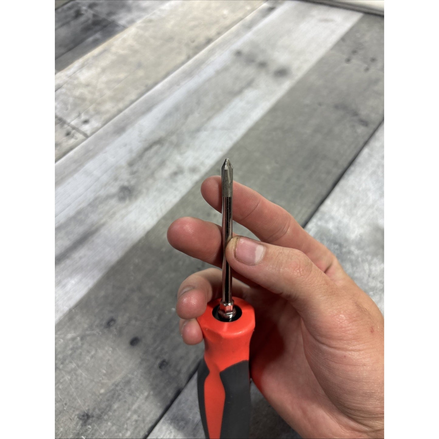 Snap-on SHDP31IR Red, Phillips No. 1 Hard-Grip Standard Screwdriver