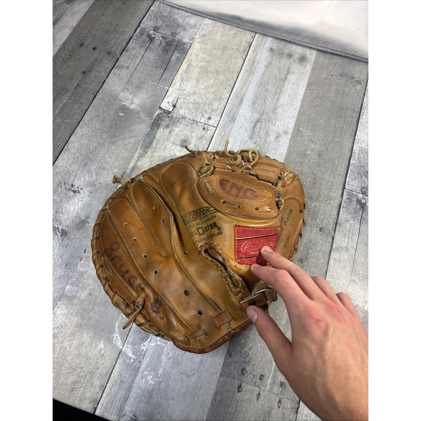 Rawlings Heart Of The Hide Lite Toe Catcher's Mitt Glove PRO-LTF - Vintage USA