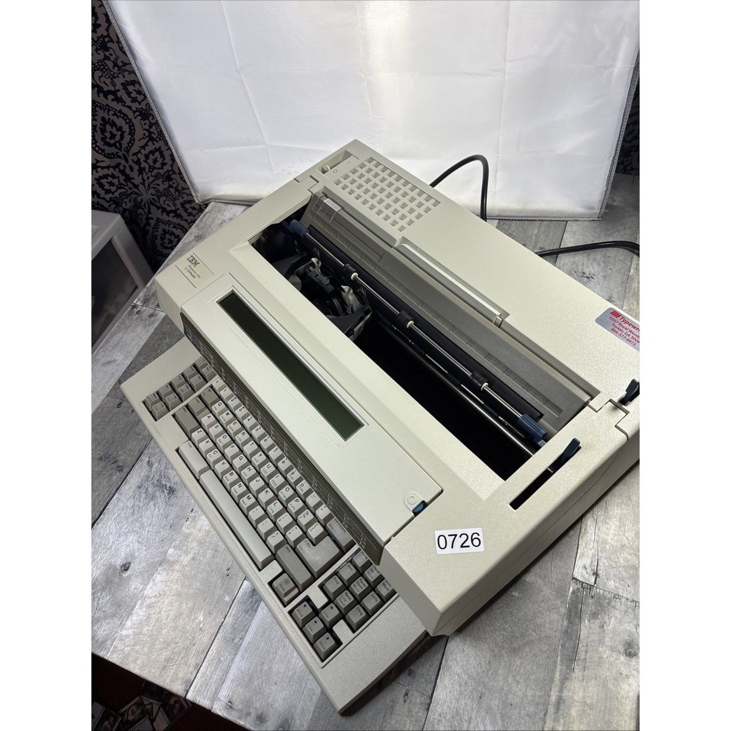 IBM Wheelwriter 3500 Lexmark Electronic Typewriter TESTED W/ Manual