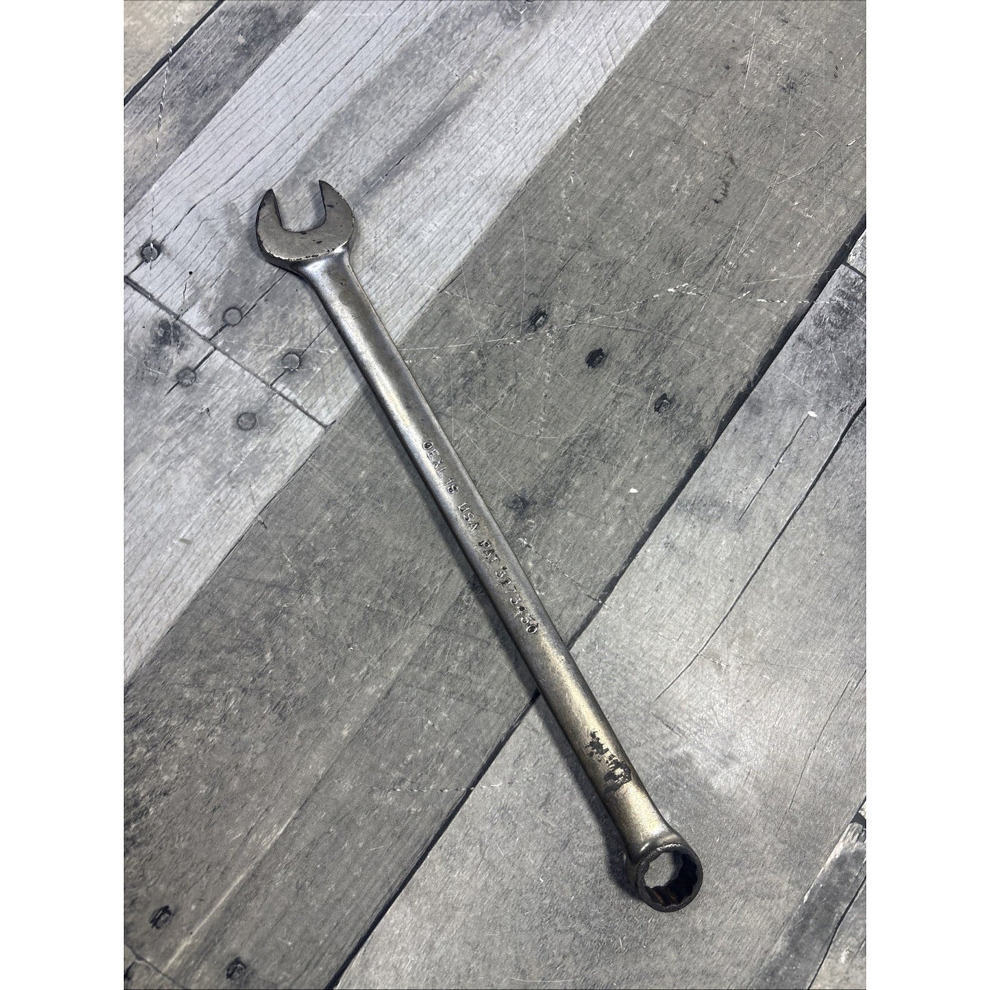 Snap On Socket Wrench 1/2" Drive x 7/16" SW-140 & 12 Pt USA Vintage Made In 1943