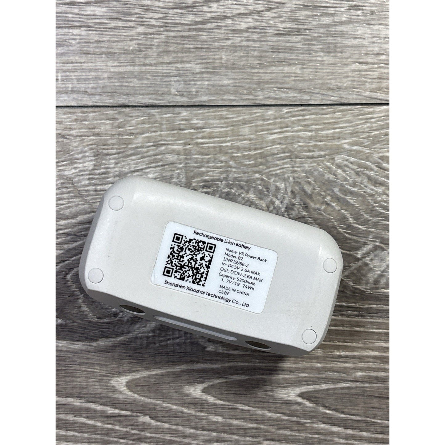 BOBOVR VR Power Bank Rechargeable Battery White B2 5200mAh