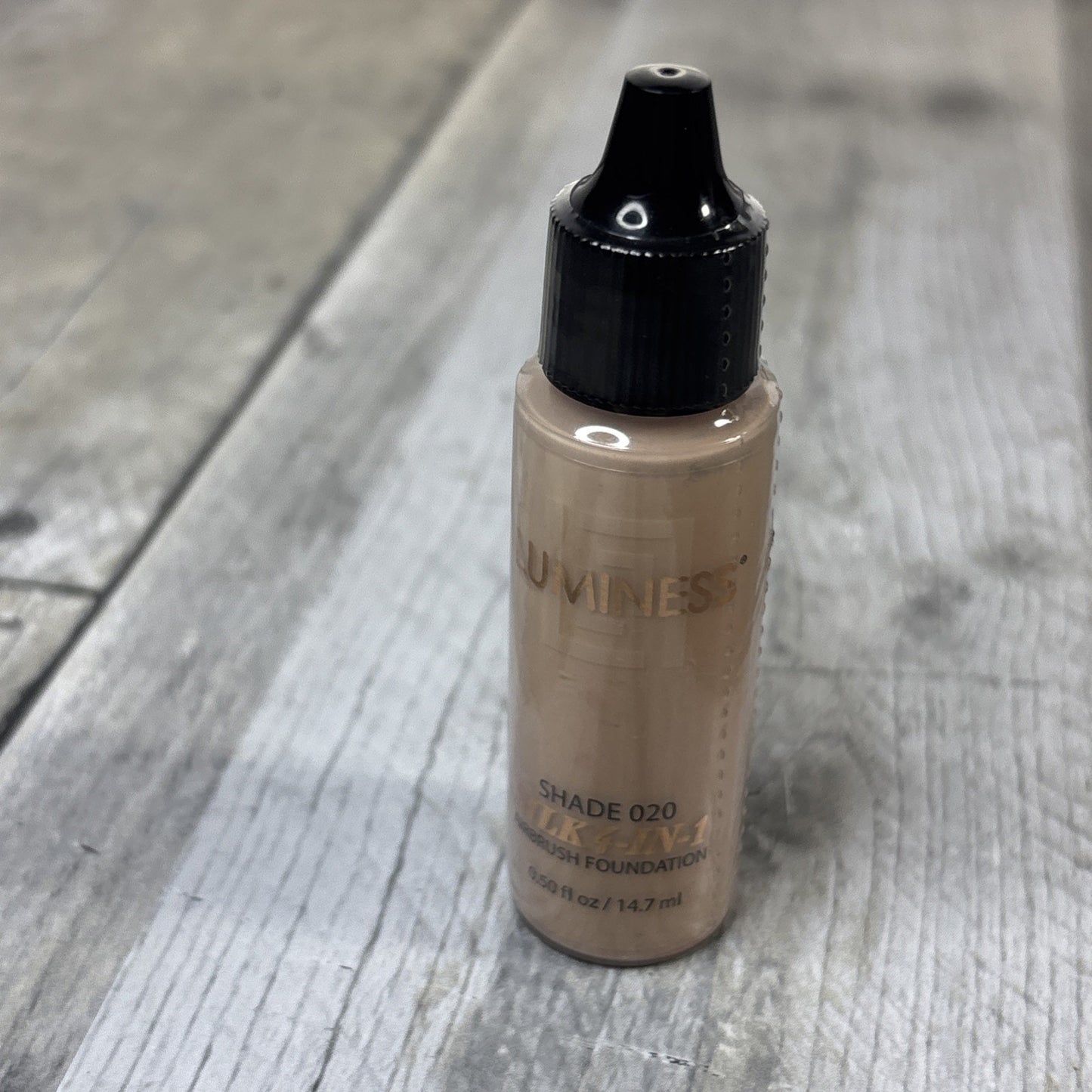 New Luminess Airbrush Foundation Advanced Shade 020 Silk 4-In-1 Size 0.50 Fl Oz