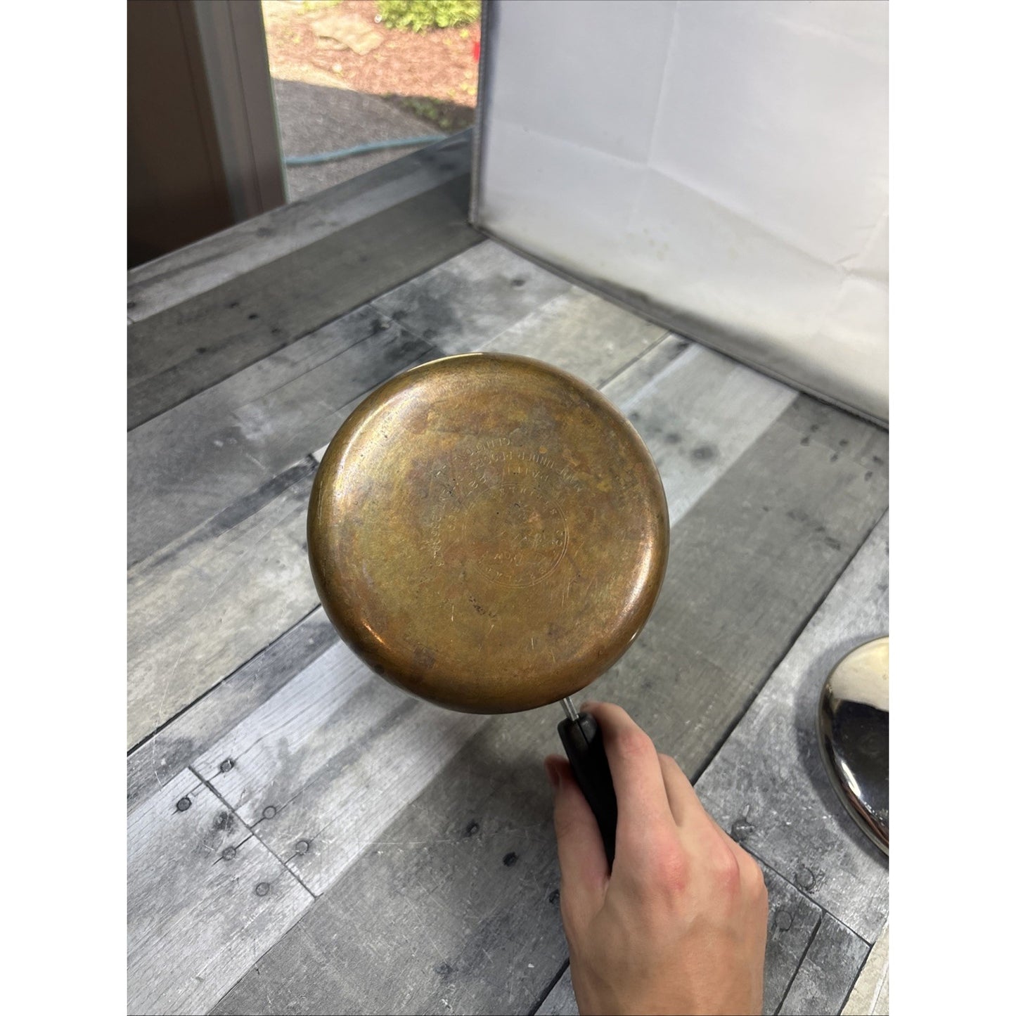 Revere Ware 1801 Copper Bottom 1 Qt Sauce Pan with Lid
