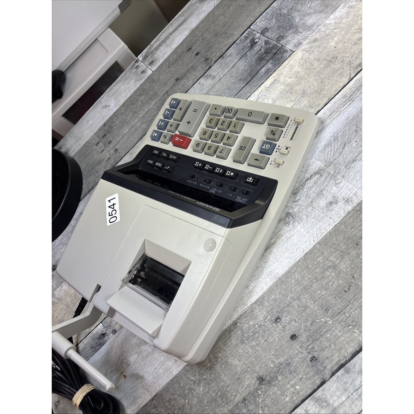 Sharp Compet QS-2760H Printing Calculator Desktop Adding Machine Tested
