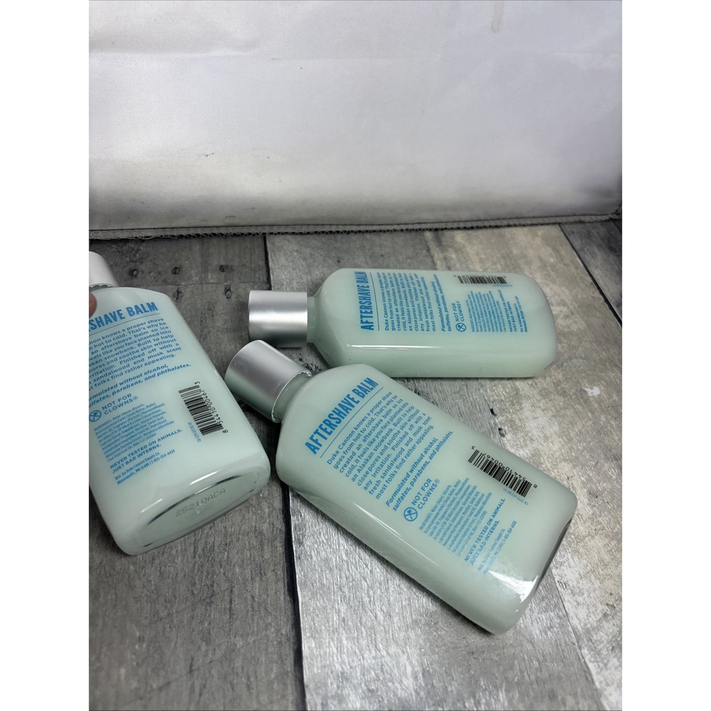 Duke Cannon Supply Co ICE COLD After Shave Balm ( Lot of 3 ) 6fl oz Each USA