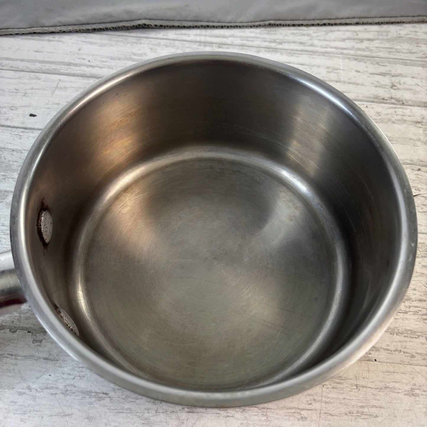 WOLFGANG PUCK'S CAFE COLLECTION 11 1/2 SAUCE PAN PAN WITH GLASS LID 042004