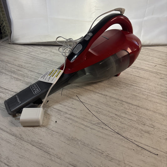 BLACK+DECKER HLVA320J Lithium Hand Vacuum 24WH Chili Red w/ Power Cable