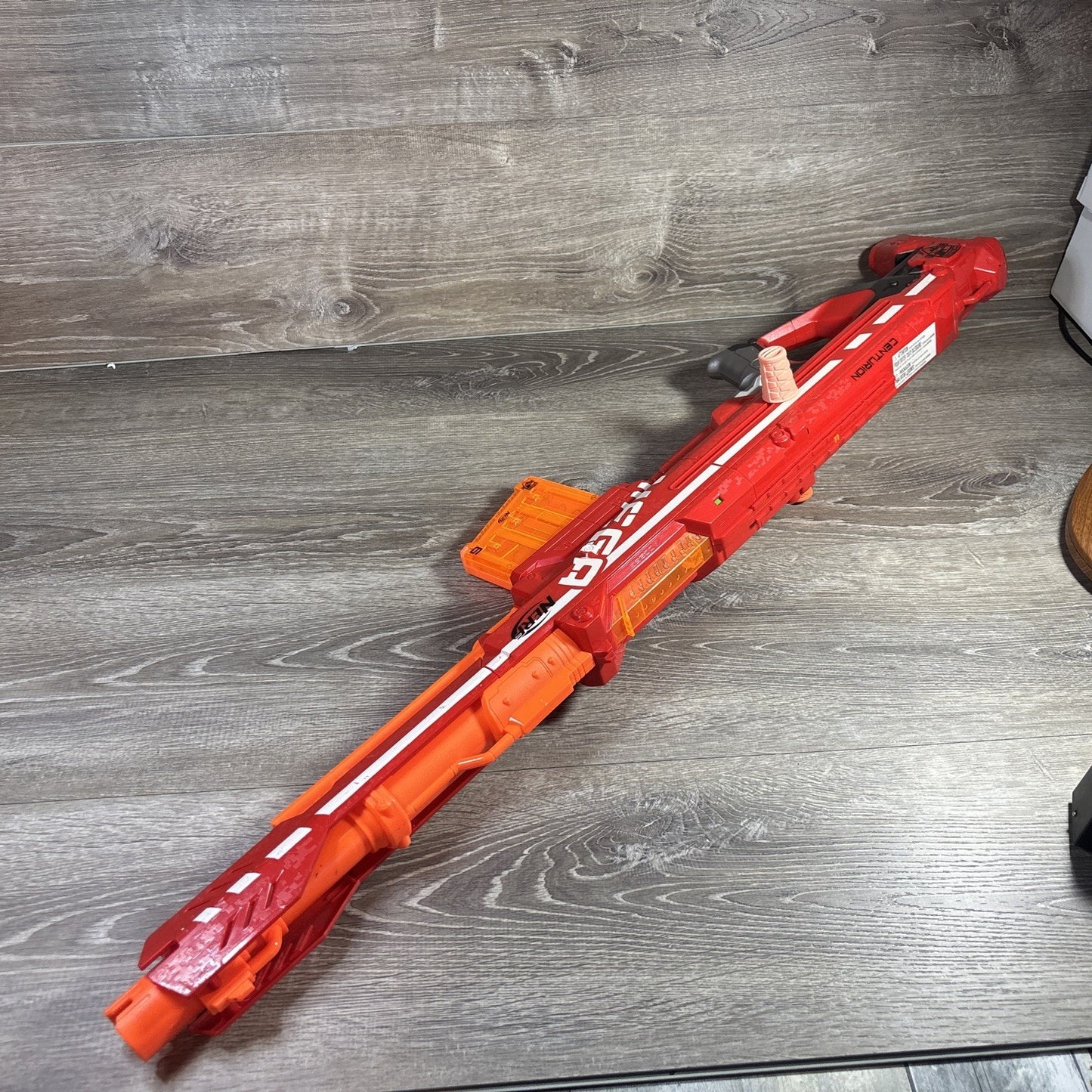 NERF Mega Centurion Dart Blaster W/ Magazine No Bipod