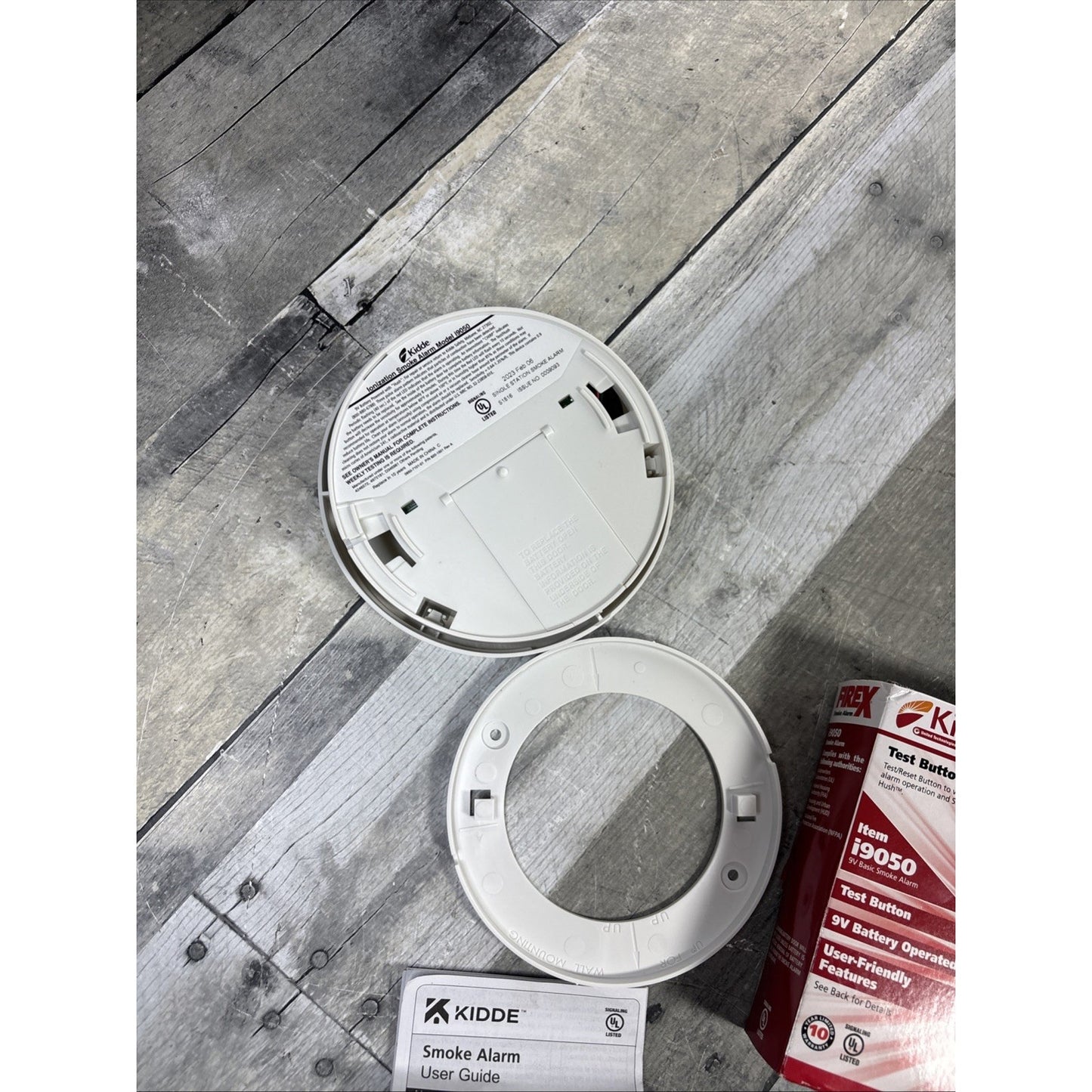 Kidde i9050 Smoke Detectors – Battery Operated, White, Easy Install- Open Box