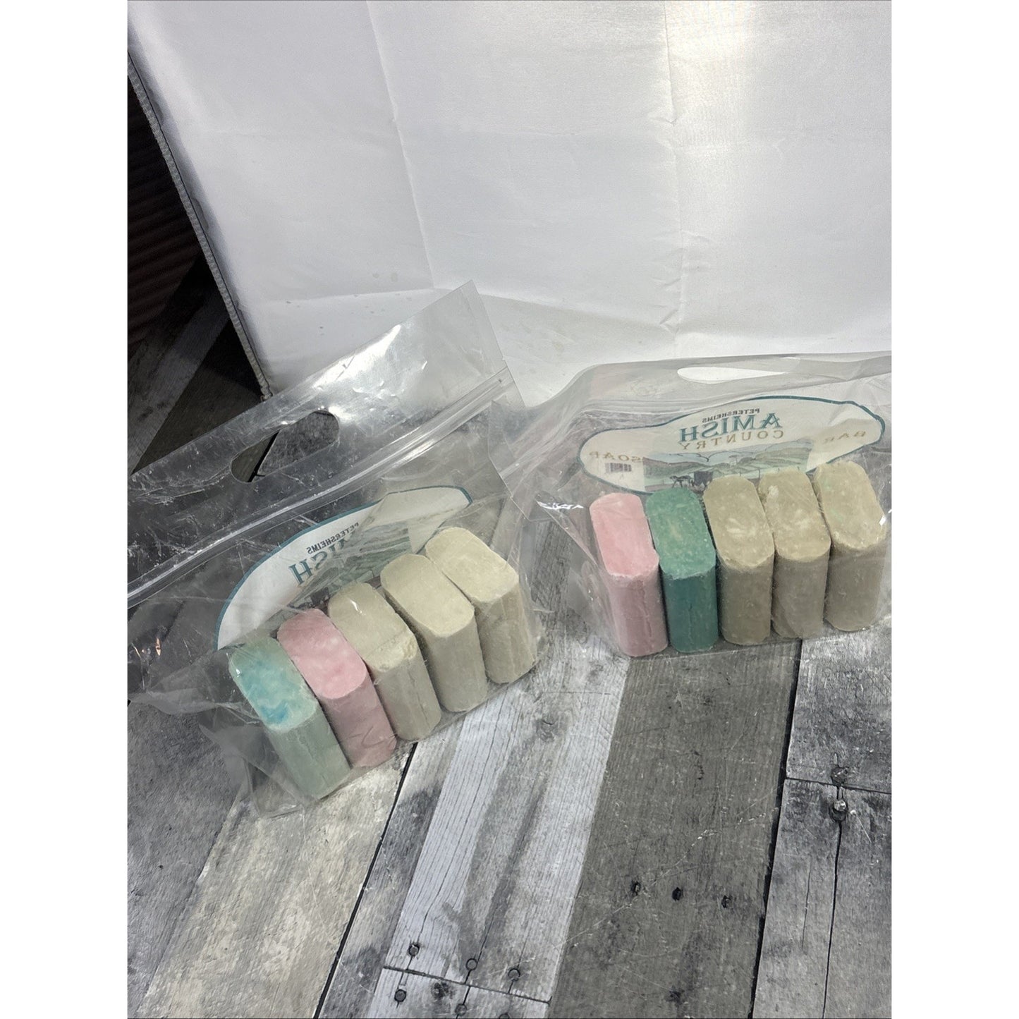 Amish Country Natural Bar Soap (10 Bars) - 2 Bag Double Deal - VEGAN USA TN MADE