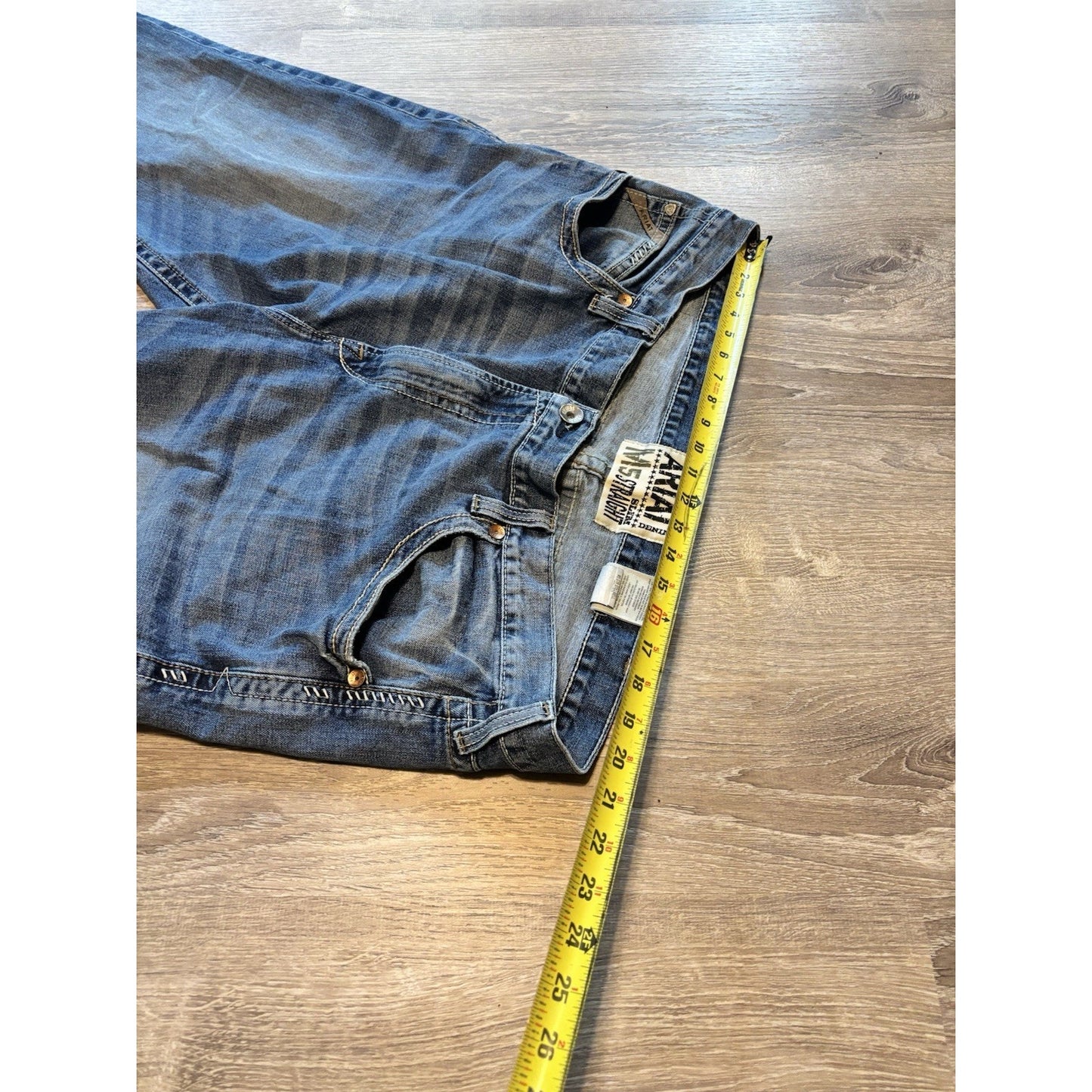 Ariat Western M5 Slim Straight Robbie Men's Denim Jeans 34 x 32
