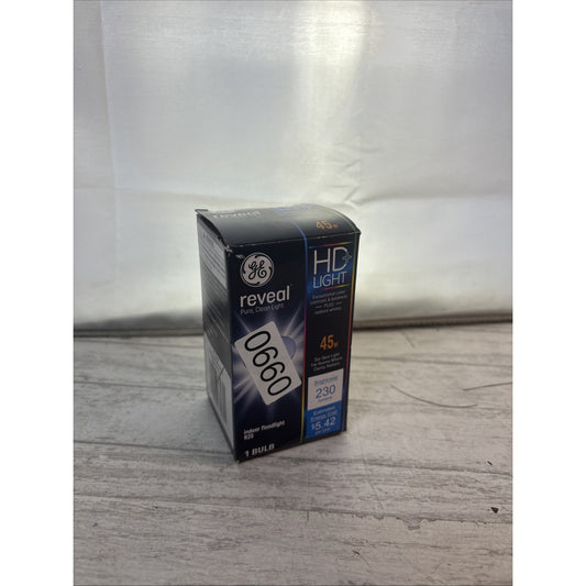 GE Reveal HD+ Pure Clean Light R20 Indoor Floodlight 45W 230 Lumens 73439 1 Bulb